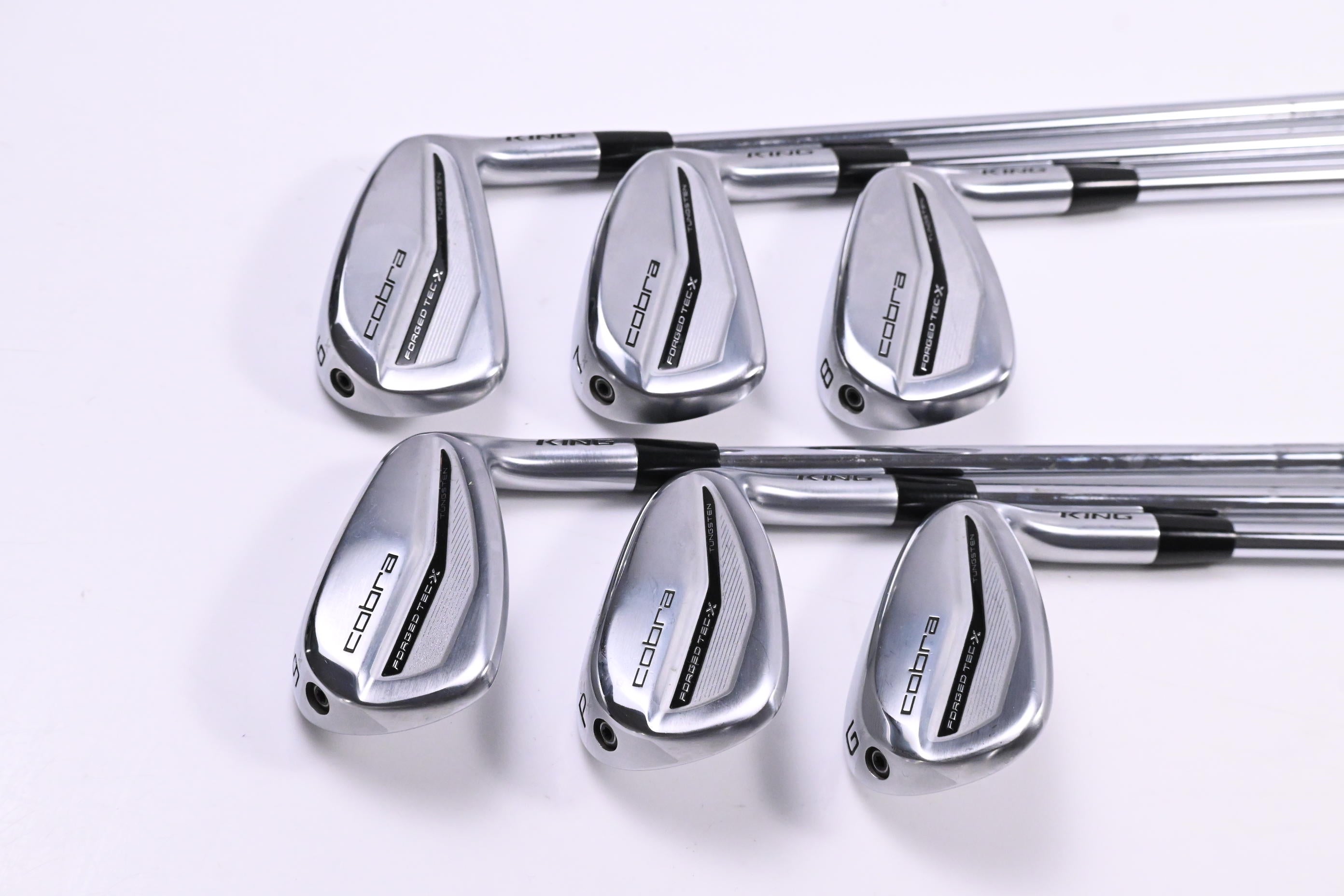 Cobra Forged Tec X 2022 Irons / 6-PW+GW / Regular Flex KBS Tour 80 Shafts