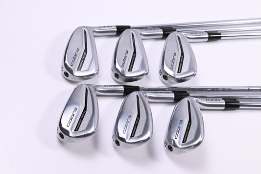 Cobra Forged Tec X 2022 Irons / 6-PW+GW / Regular Flex KBS Tour 80 Shafts