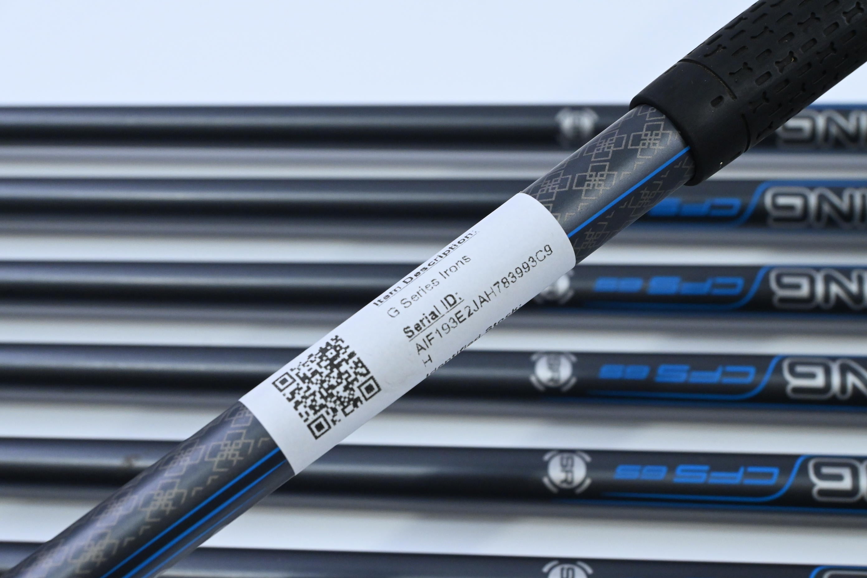 Ping G Series Irons / 5-PW+UW+SW / Blue Dot / Senior Flex Ping CFS 65 Shafts