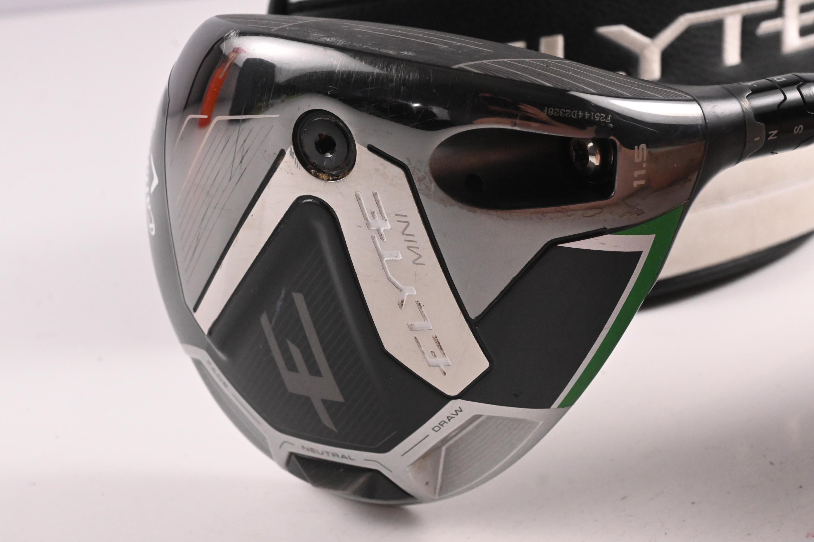 Callaway Elyte Mini Driver / 11.5 Degree / Stiff Flex Denali Charcoal 60 Shaft