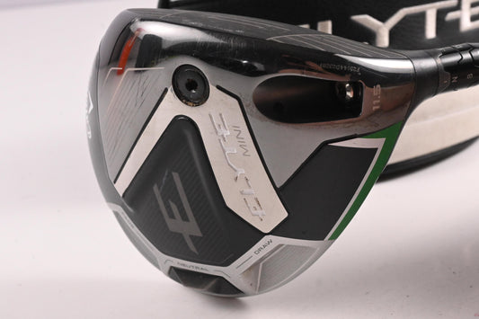 Callaway Elyte Mini Driver / 11.5 Degree / Stiff Flex Denali Charcoal 60 Shaft