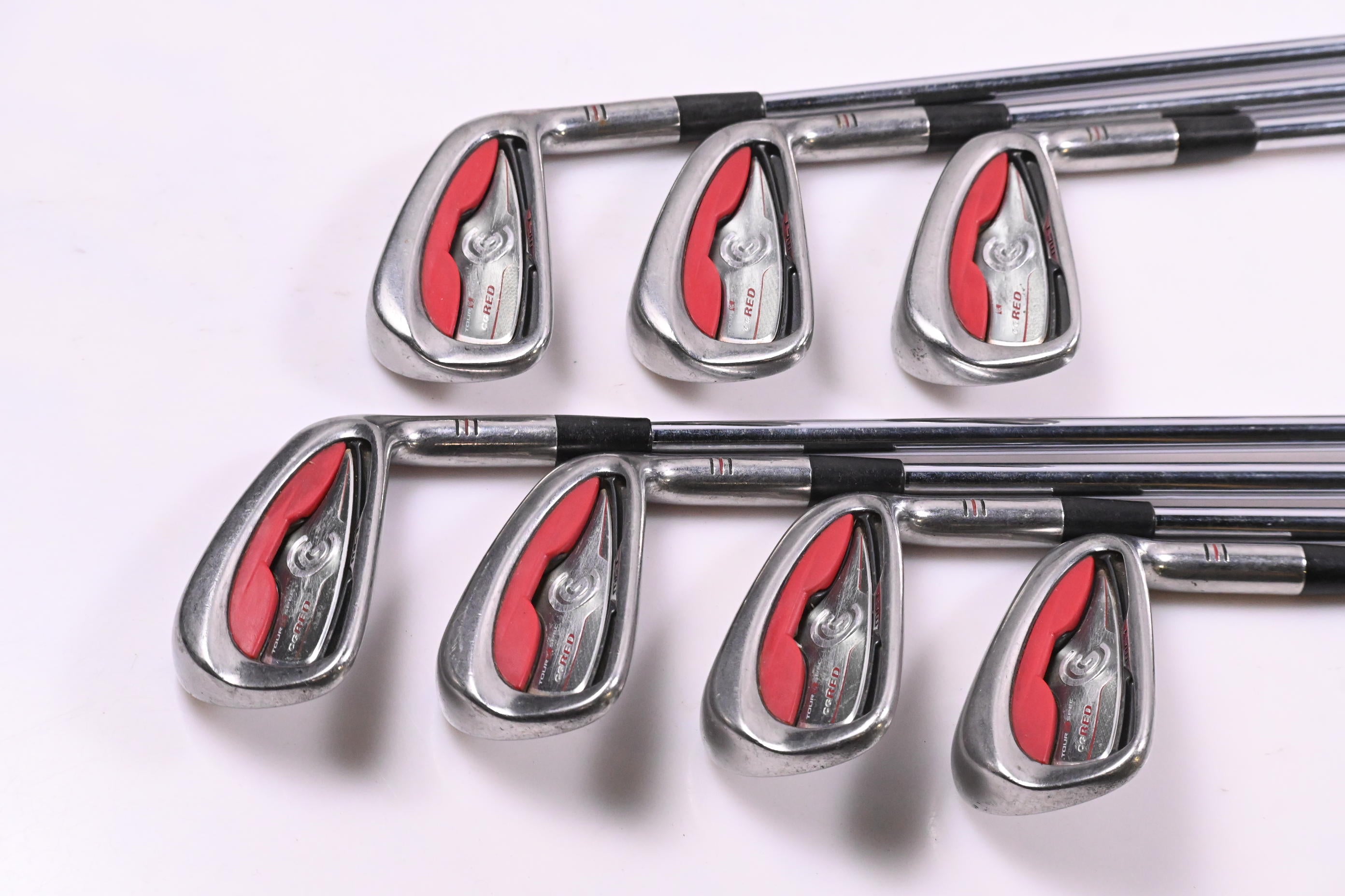 Cleveland CG Red Irons / 4-PW / Stiff Flex Steel Shafts