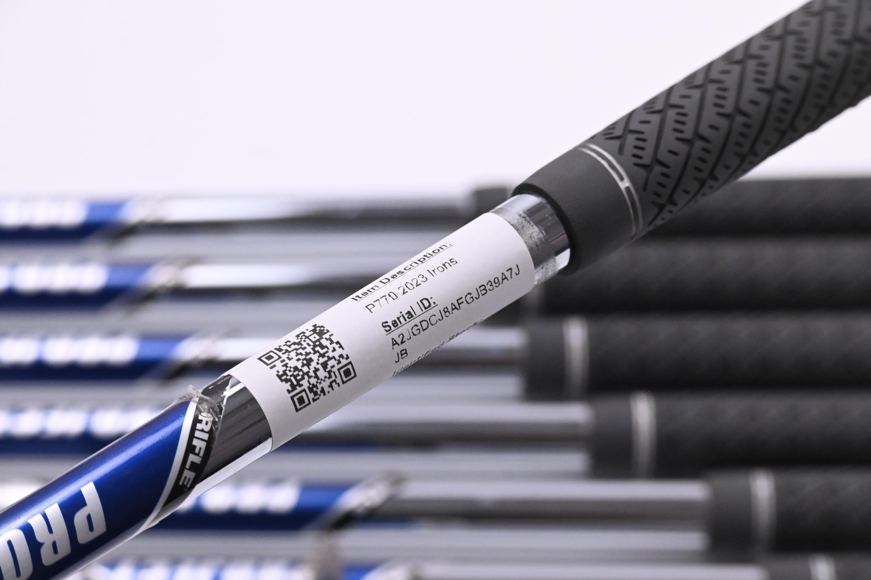 Taylormade P770 2023 Irons / 4-PW / Stiff Flex Project X Steel Shafts