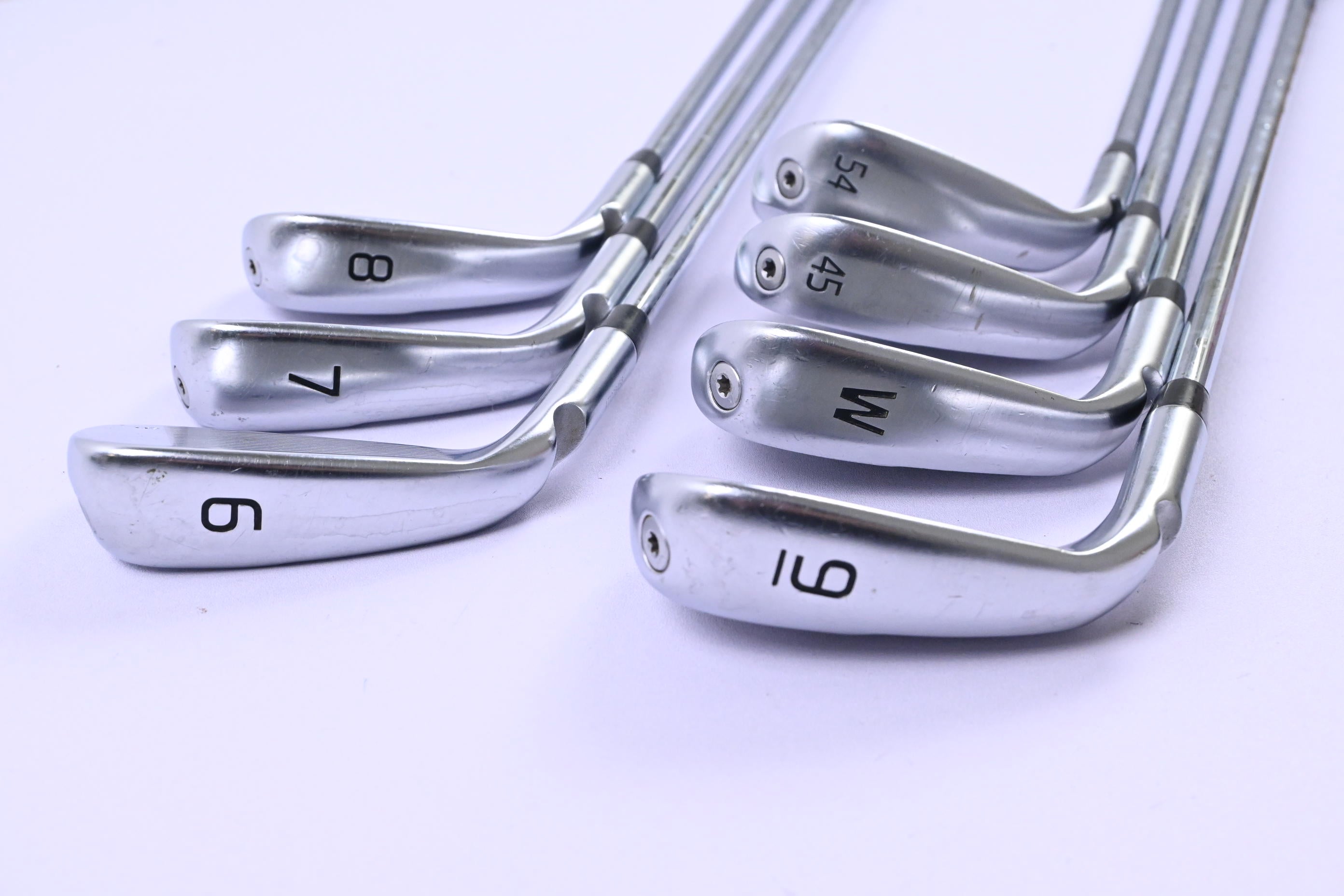 Ping G430 Irons / 6-PW+GW+SW / Black Dot / Regular Flex Ping AWT 2.0 Shafts