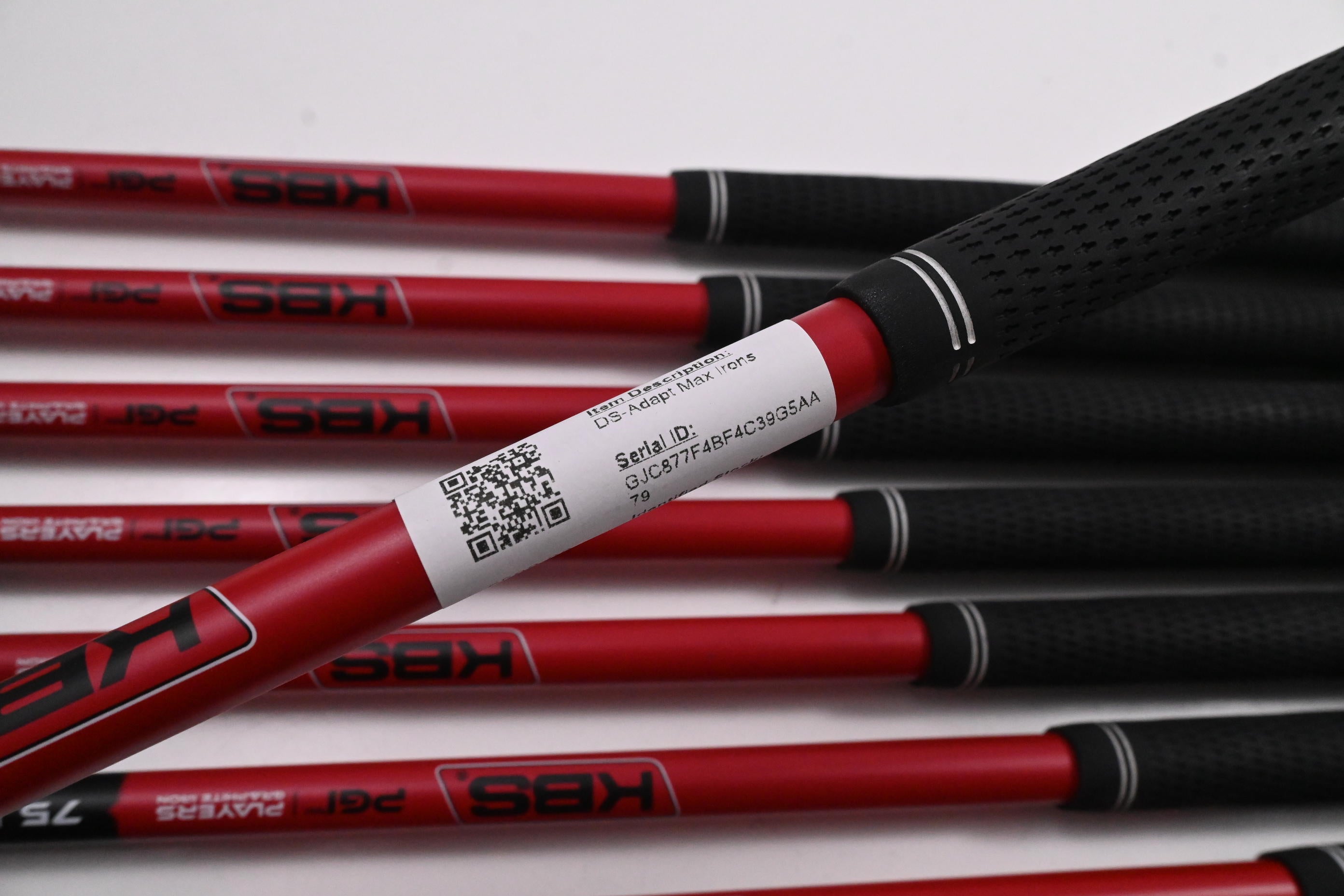 Cobra DS-Adapt Max Irons / 4-PW+GW / Regular Flex KBS PGI 75 Shafts