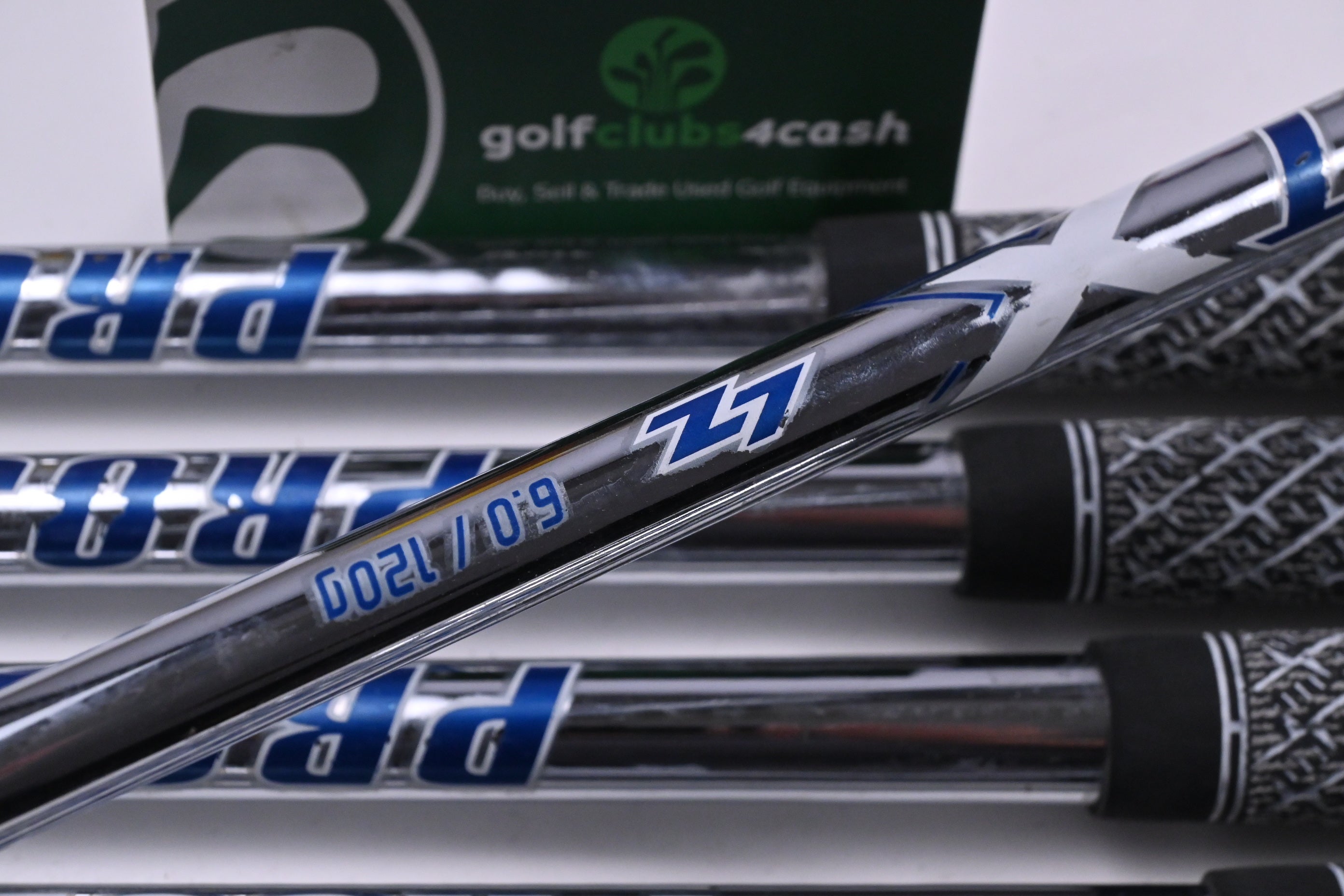 Taylormade P7MB 2023 Irons / 4-PW / Stiff Flex Project X LZ 120 Shafts