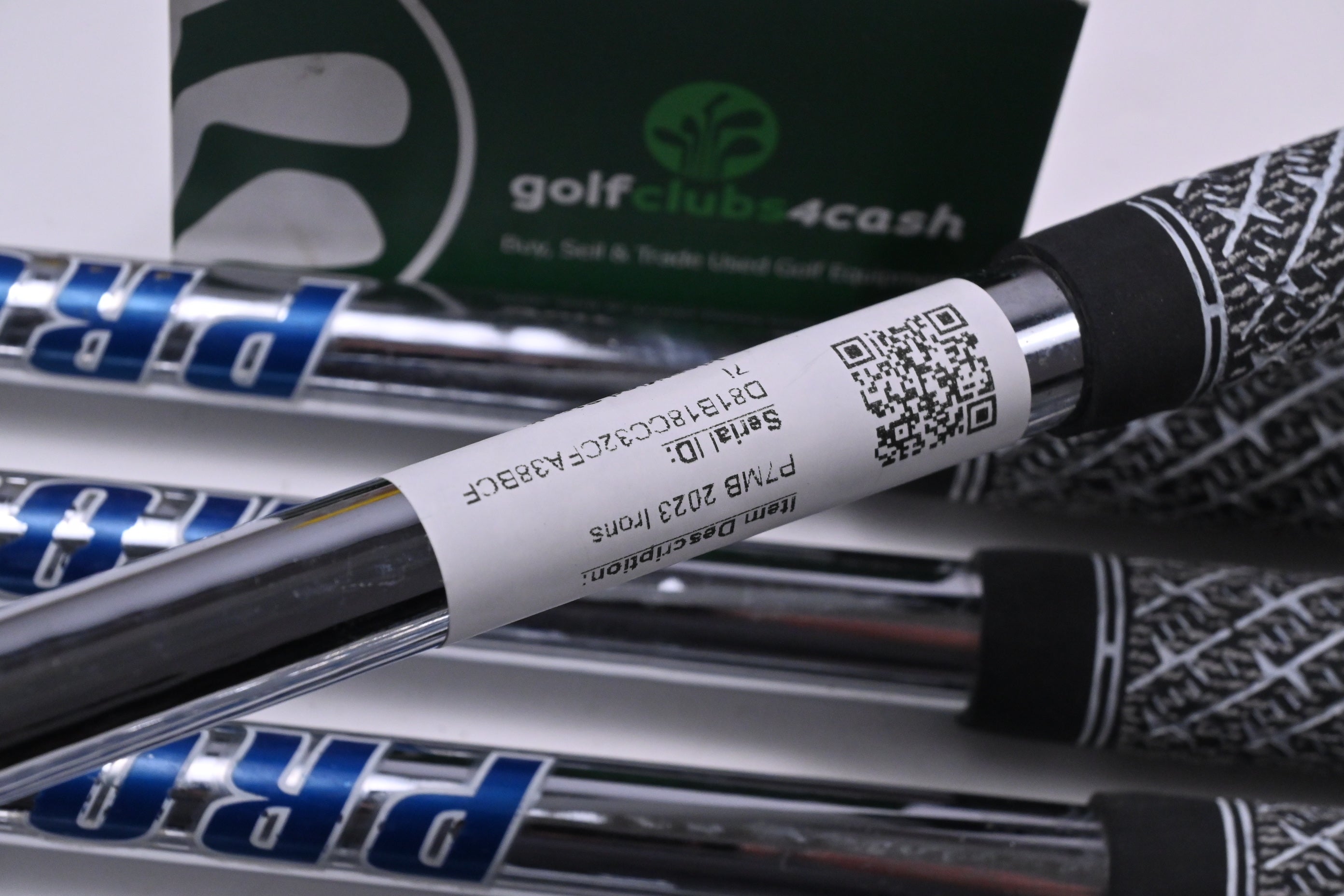Taylormade P7MB 2023 Irons / 4-PW / Stiff Flex Project X LZ 120 Shafts