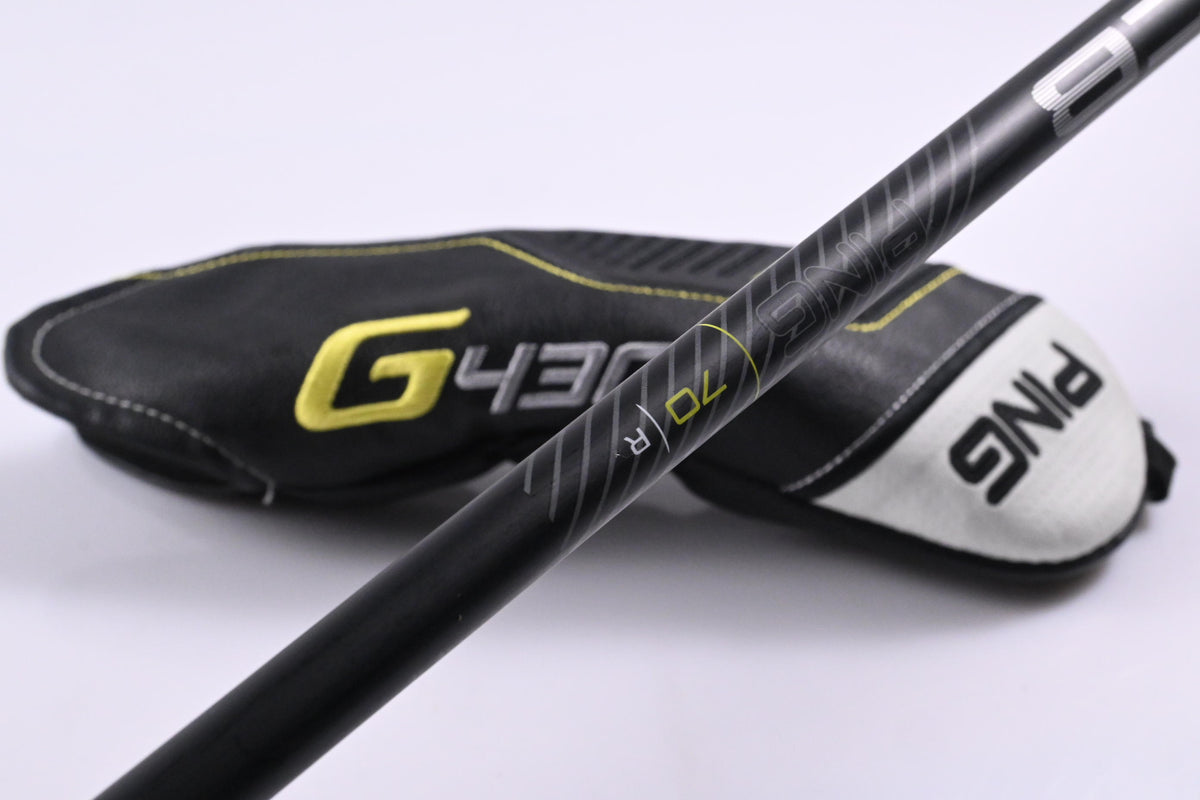 Ping G430 #4 Hybrid / 22 Degree / Regular Flex Ping Alta CB Black 70 Shaft