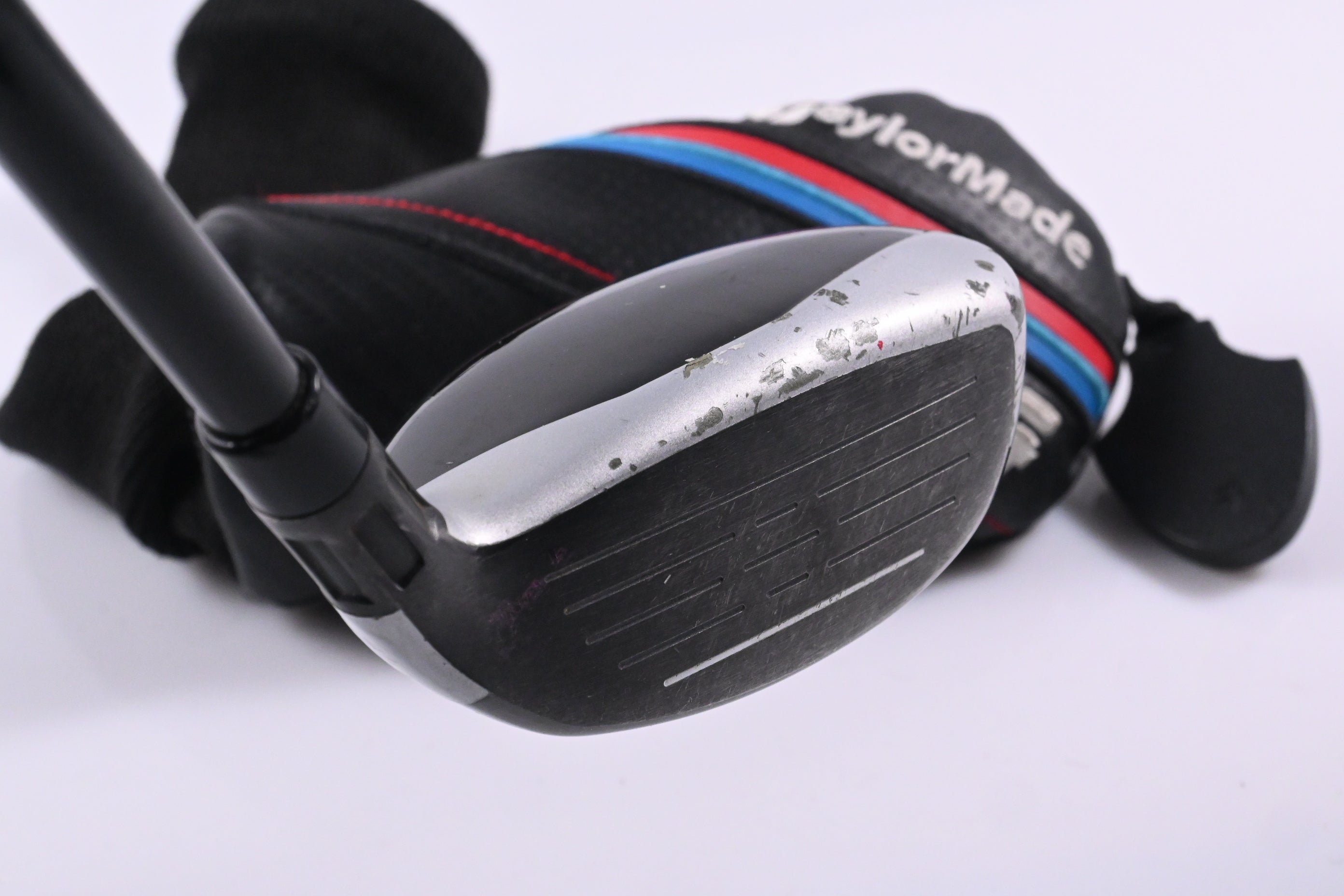 Left Hand Taylormade M4 #3 Hybrid / 19 Degree / Senior Flex Fujikura Atmos Red 5