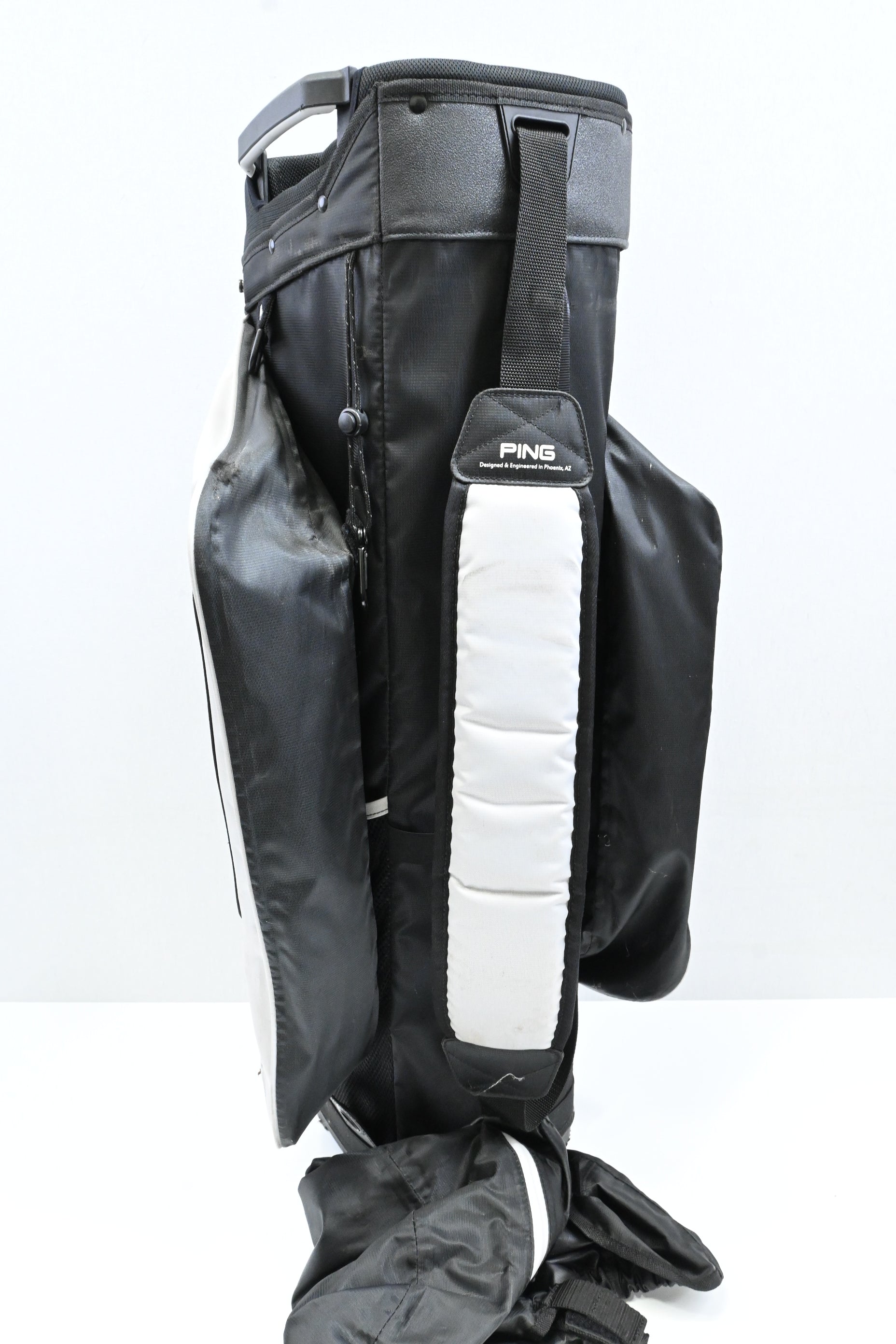Ping Pioneer Monsoon Cart Bag / 14-Way / Black, White
