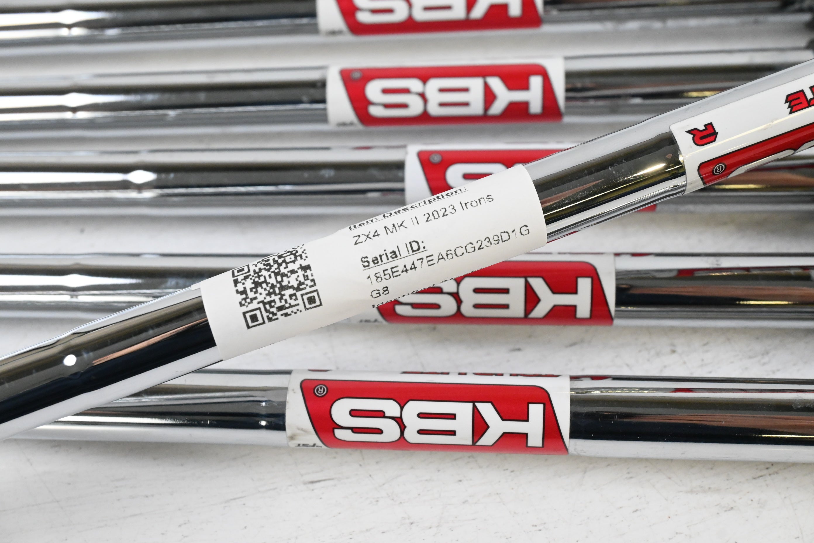 Srixon ZX4 MK II Irons 2023 / 5-PW / Regular Flex KBS Tour Lite Shafts