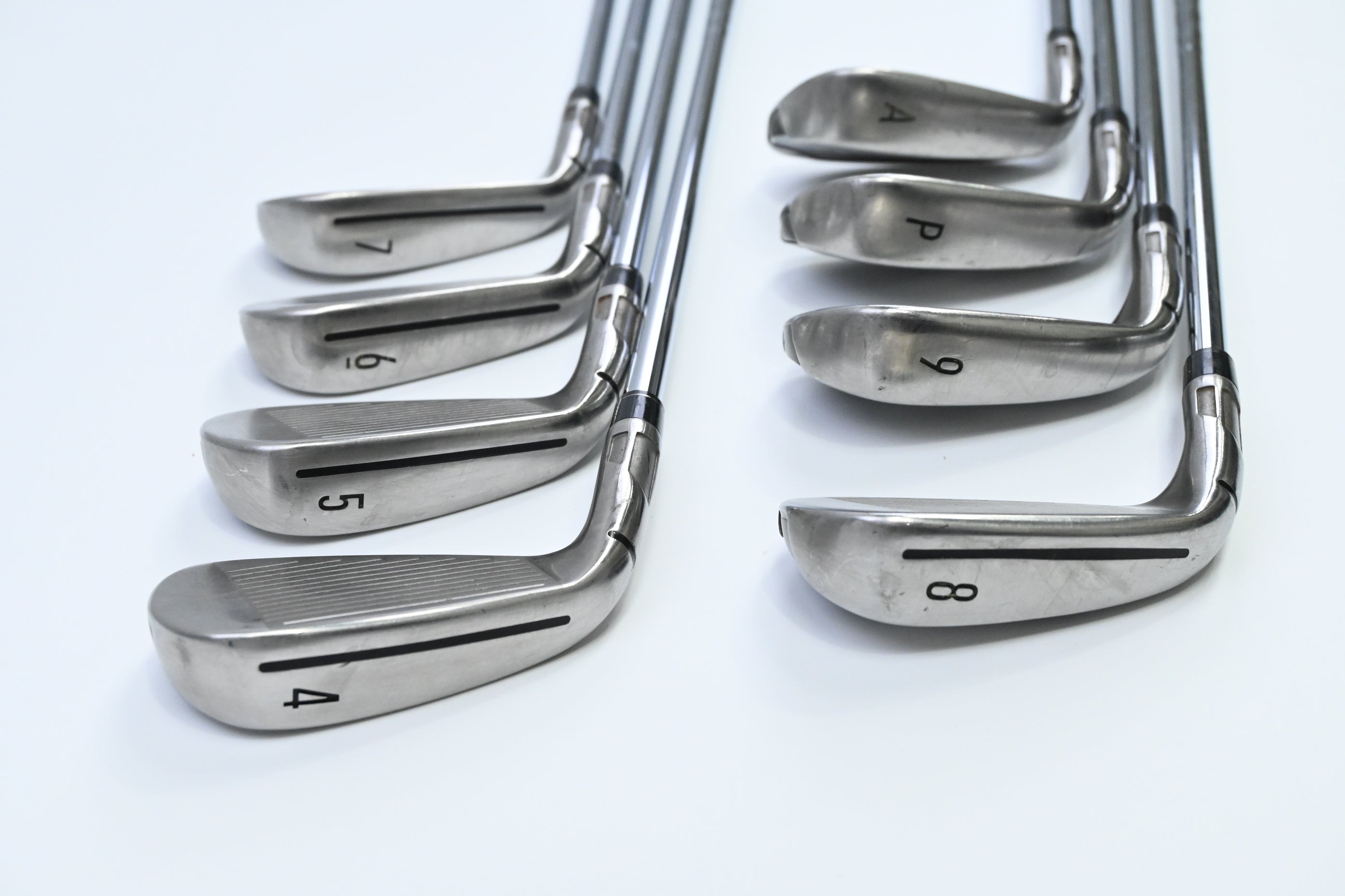 Taylormade Stealth Irons / 4-PW+AW / Regular Flex KBS Max MT 85 Shafts