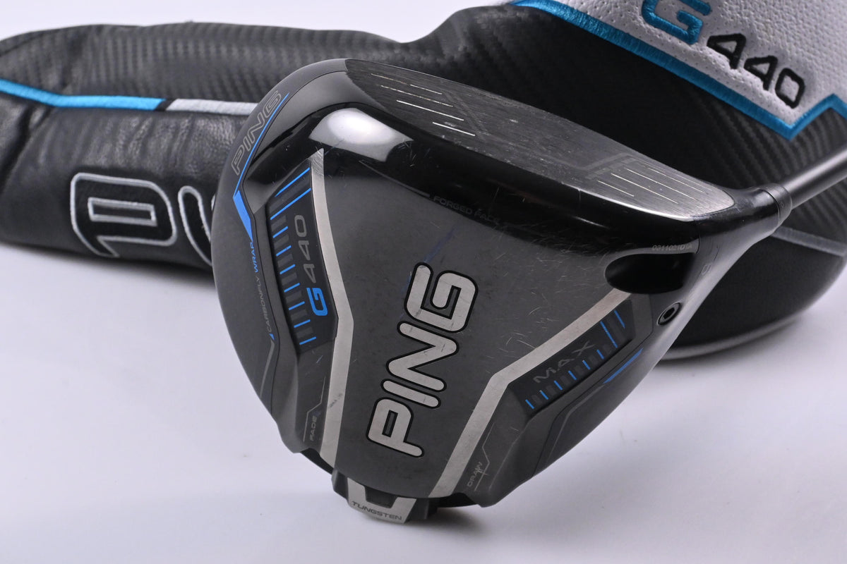 Ping G440 Max Driver / 9 Degree / Stiff Flex Ping Alta CB Blue 50 Shaft