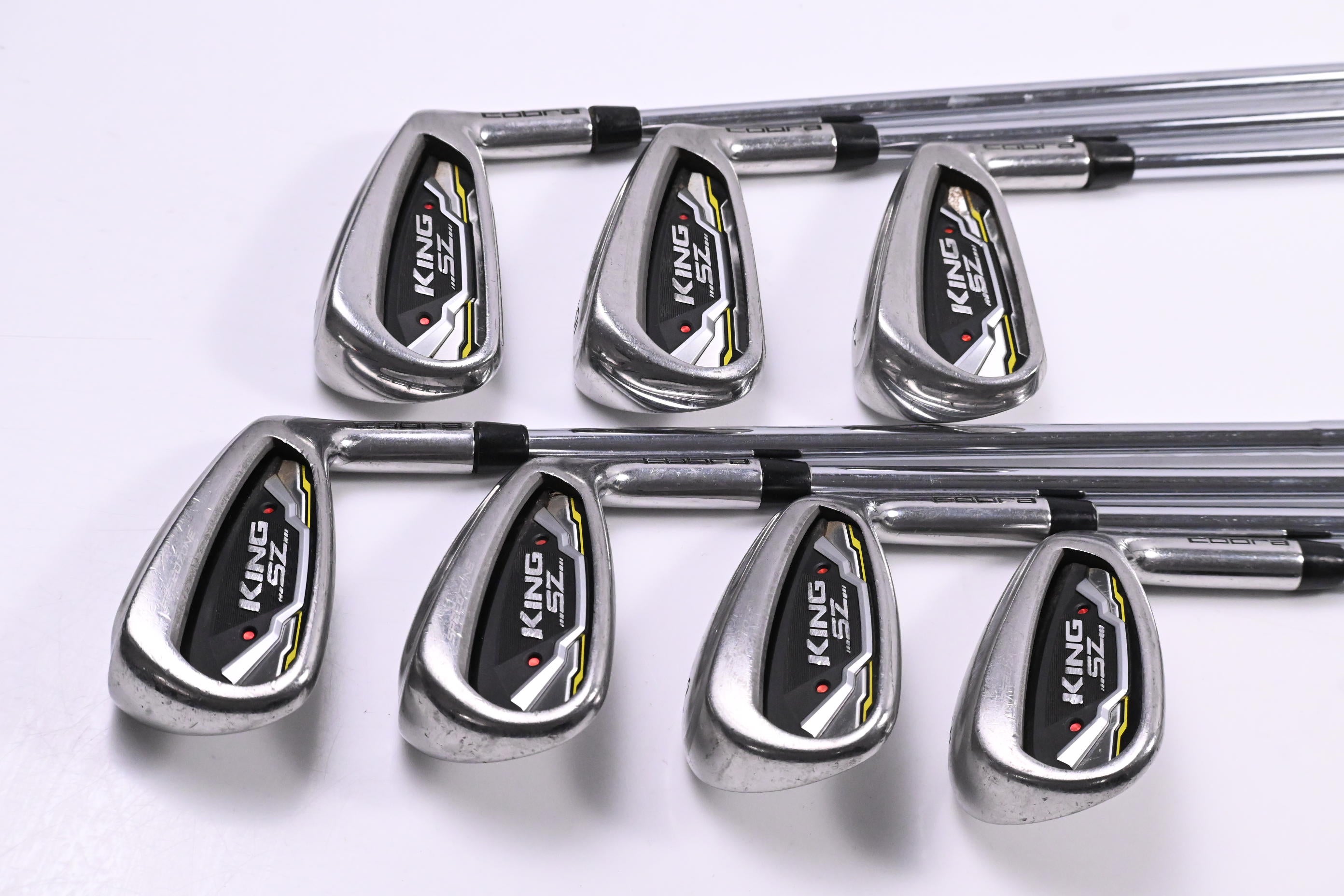 Cobra King Speedzone Irons / 5-PW+GW / Regular Flex Cobra Shafts