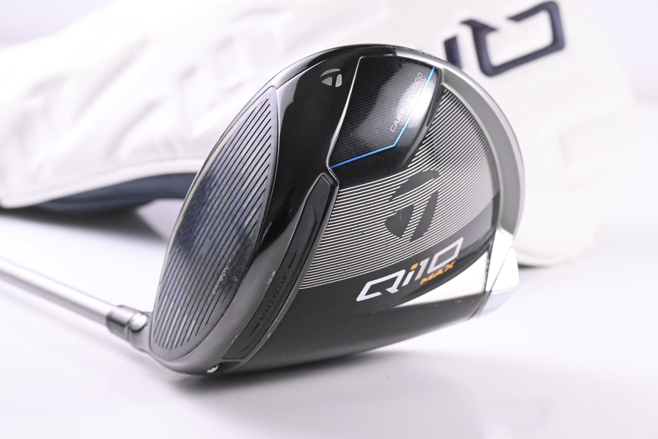 Left Hand Taylormade Qi10 Max Driver / 10.5 Degree / Regular Flex SpeederNX TCS