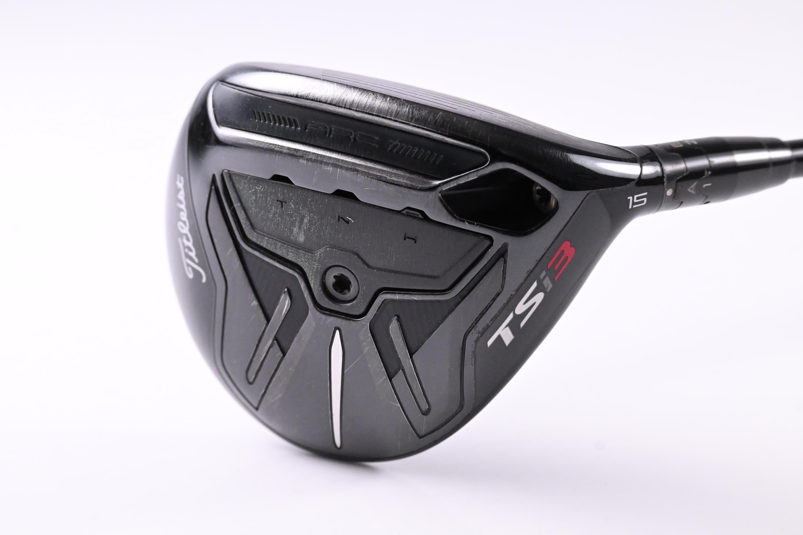 Titleist TSi3 #3 Wood / 15 Degree / Stiff Flex Tensei AV RAW White 75 Shaft