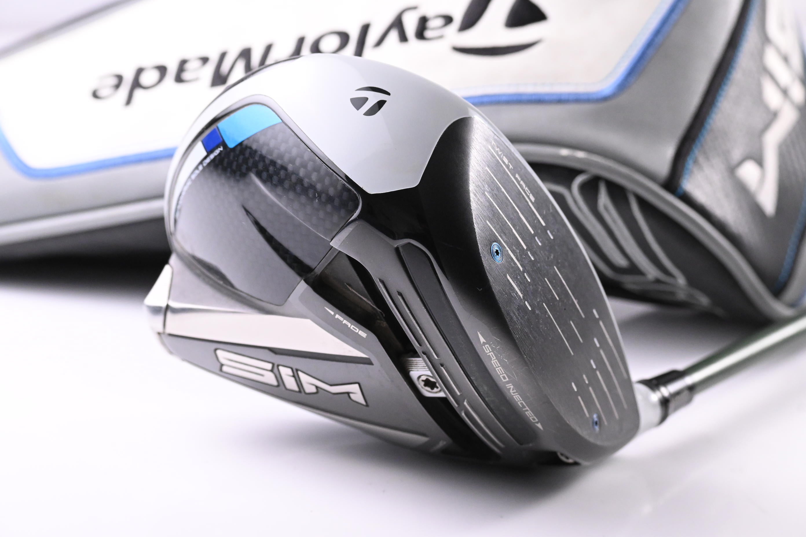 Taylormade SIM Max Driver / 9 Degree / X-Flex Project X Evenflow Green 65 Shaft