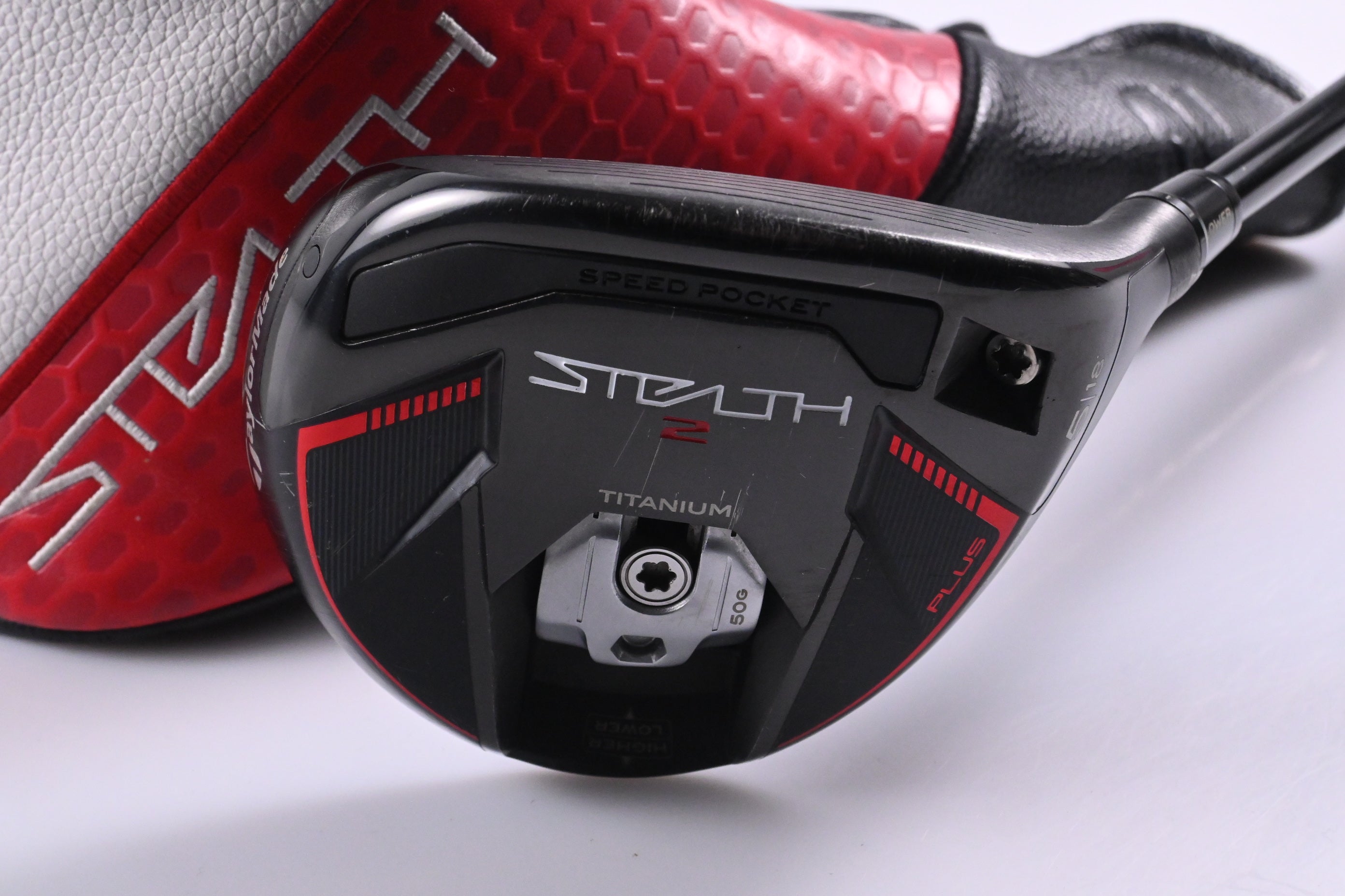 Taylormade Stealth 2 Plus #5 Wood / 18 Degree / Stiff Flex Kai'Li Red 75 Shaft