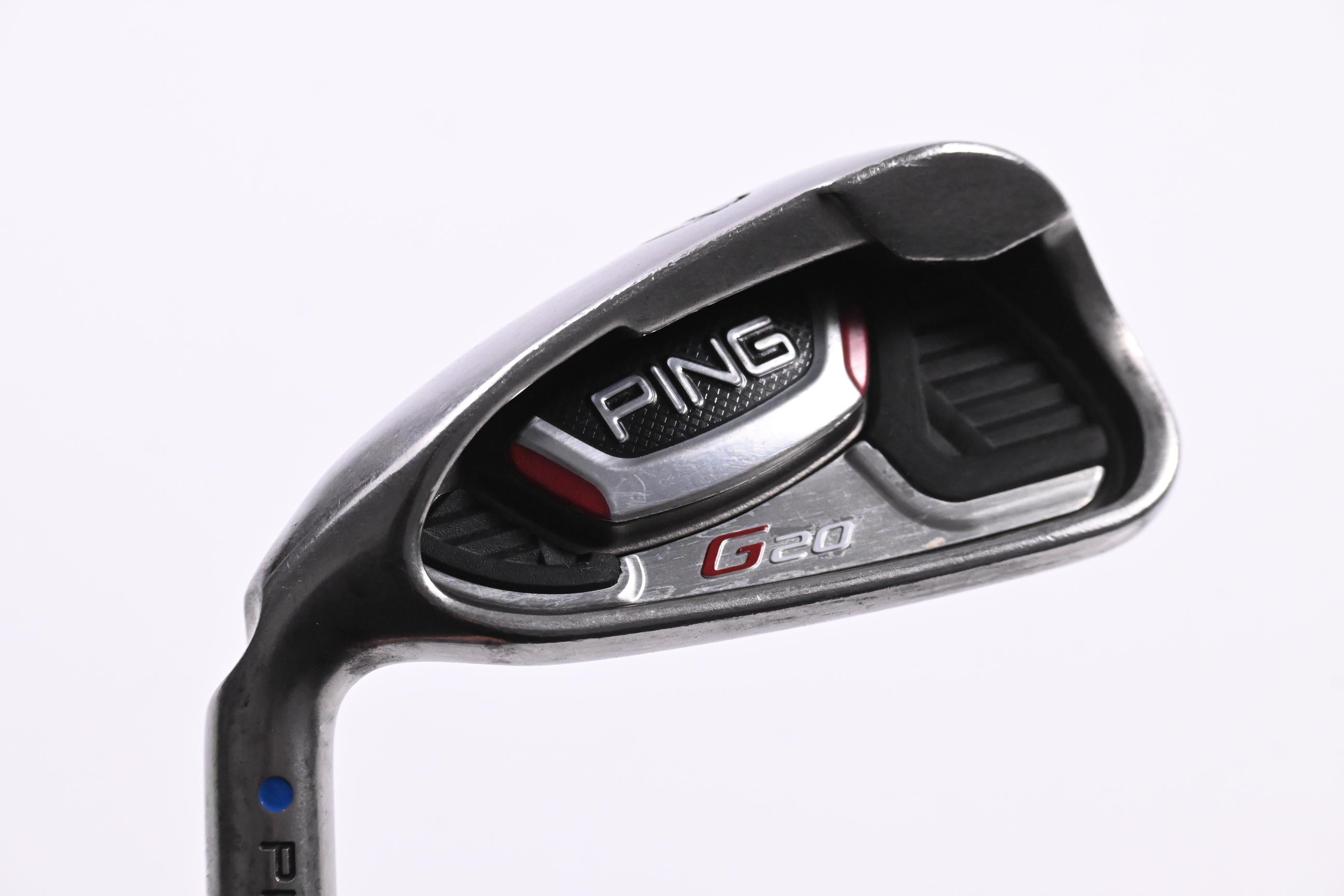 Left Hand Ping G20 #6 Iron / Blue Dot / Stiff Flex Ping TFC 169 I Shaft