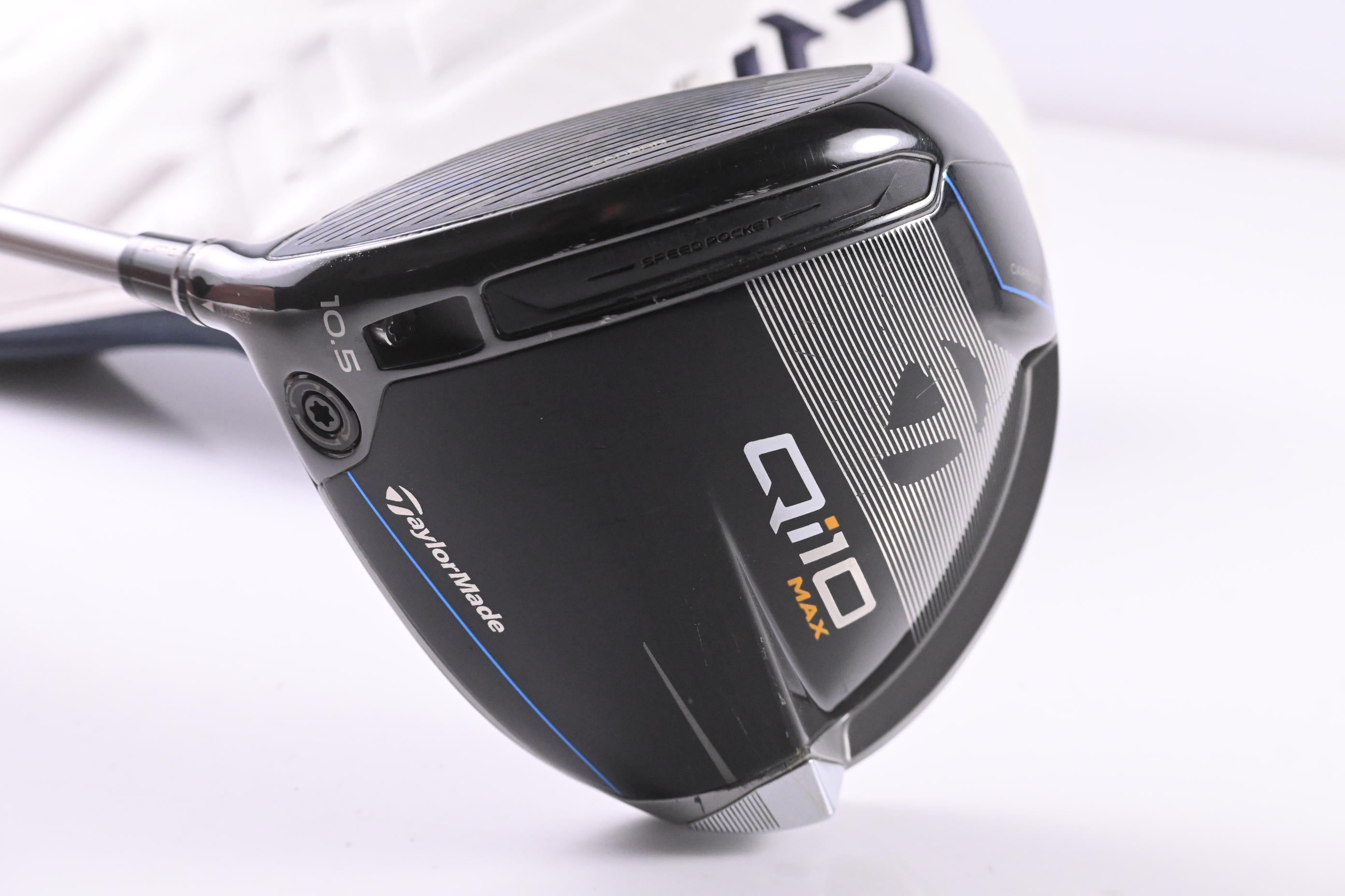 Left Hand Taylormade Qi10 Max Driver / 10.5 Degree / Regular Flex SpeederNX TCS