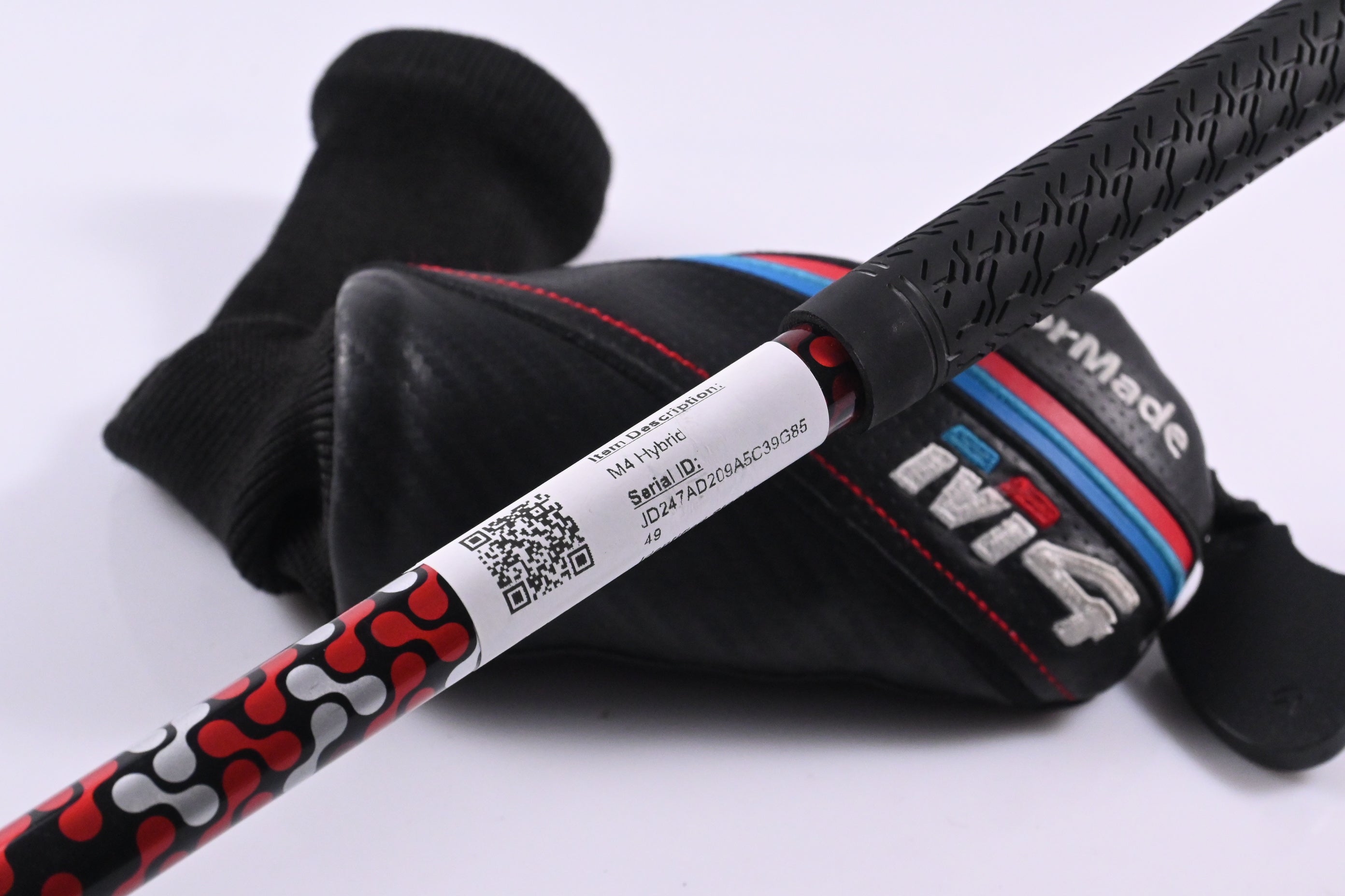 Left Hand Taylormade M4 #3 Hybrid / 19 Degree / Senior Flex Fujikura Atmos Red 5