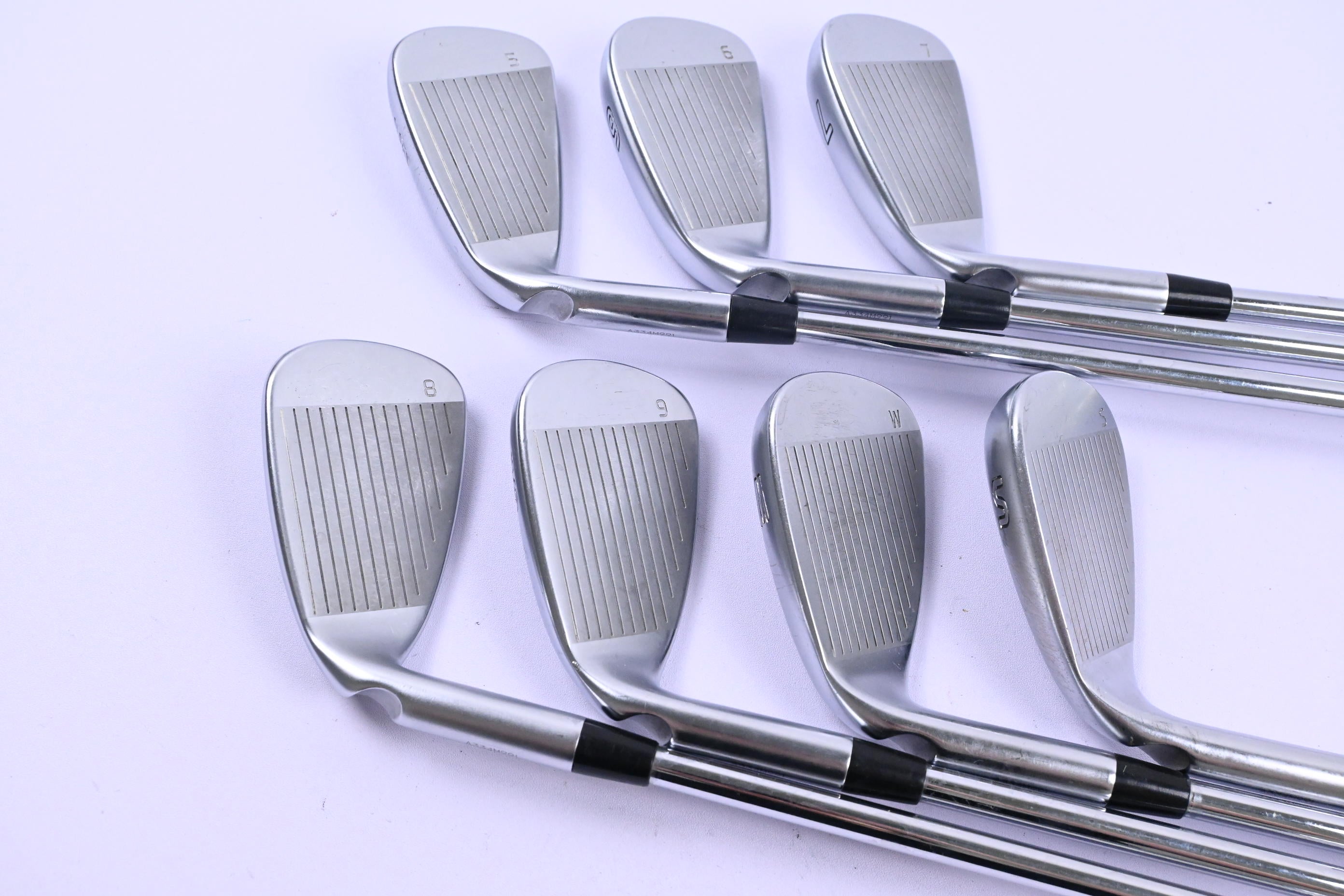 Ping G425 Irons / 5-PW+SW / Black Dot / Stiff Flex Ping AWT 2.0 Shafts