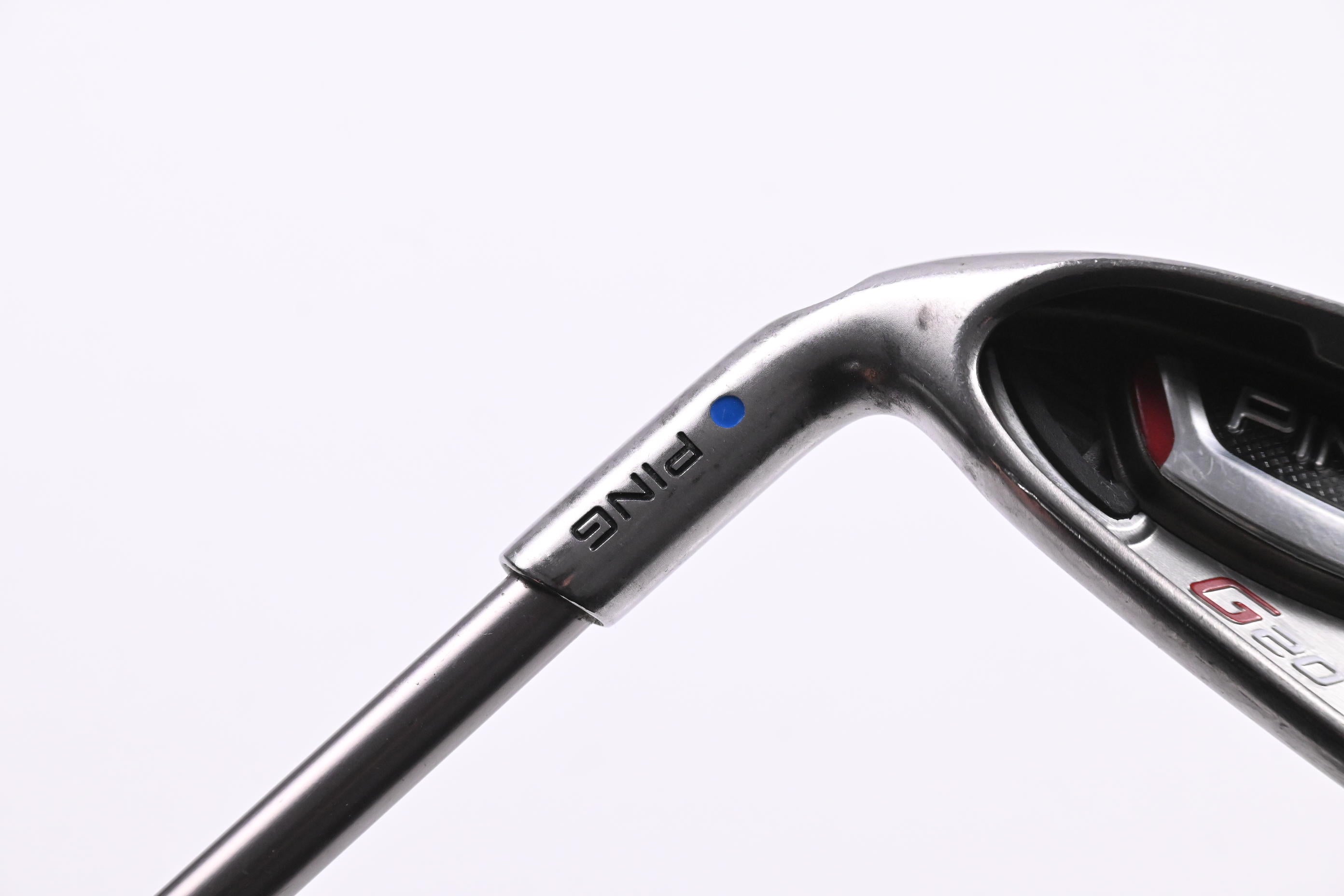 Left Hand Ping G20 #6 Iron / Blue Dot / Stiff Flex Ping TFC 169 I Shaft