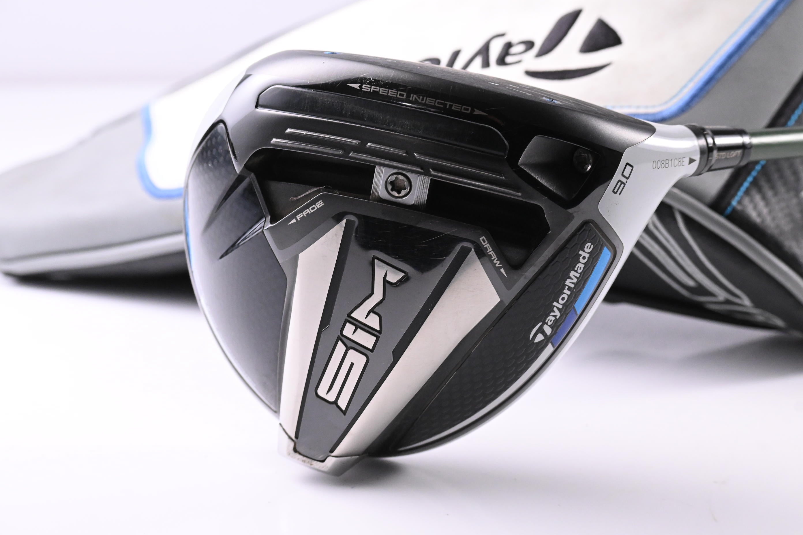 Taylormade SIM Max Driver / 9 Degree / X-Flex Project X Evenflow Green 65 Shaft