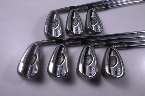 Ping G Series Irons / 4-PW / Yellow Dot / Stiff Flex Ping AWT 2.0 Shafts