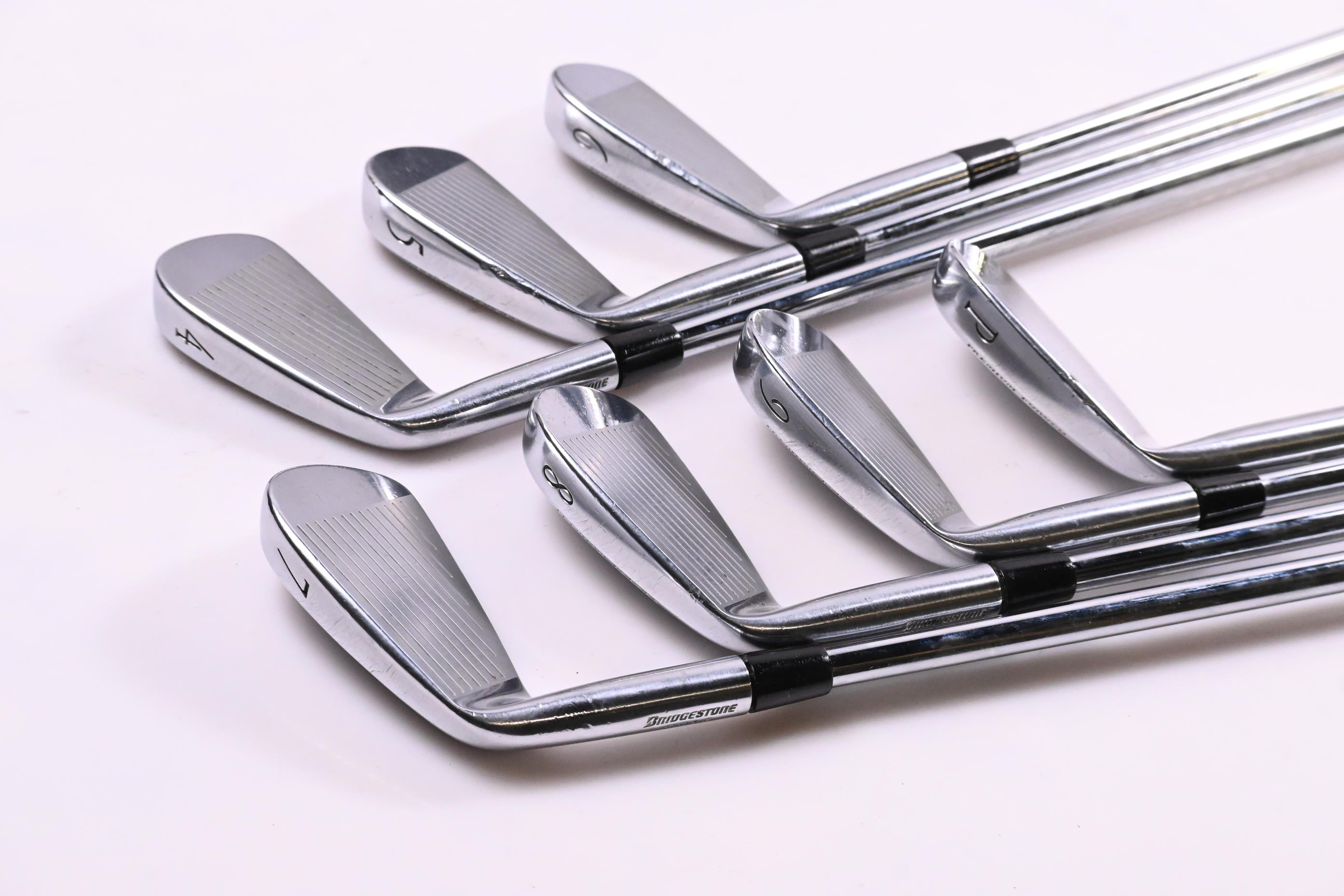 Bridgestone J33 Irons / 4-PW / Stiff Flex Steel Shafts
