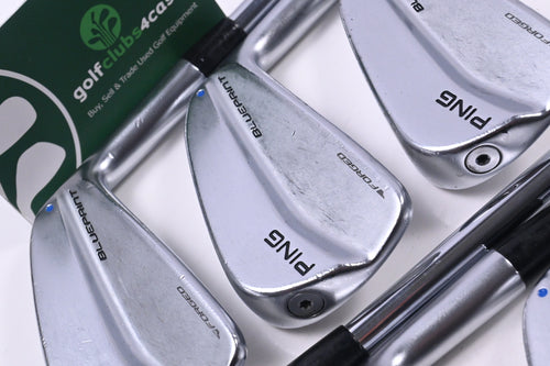 Ping Blueprint Irons / 4-PW / Blue Dot / Stiff Flex Steel Shafts / Power Spec