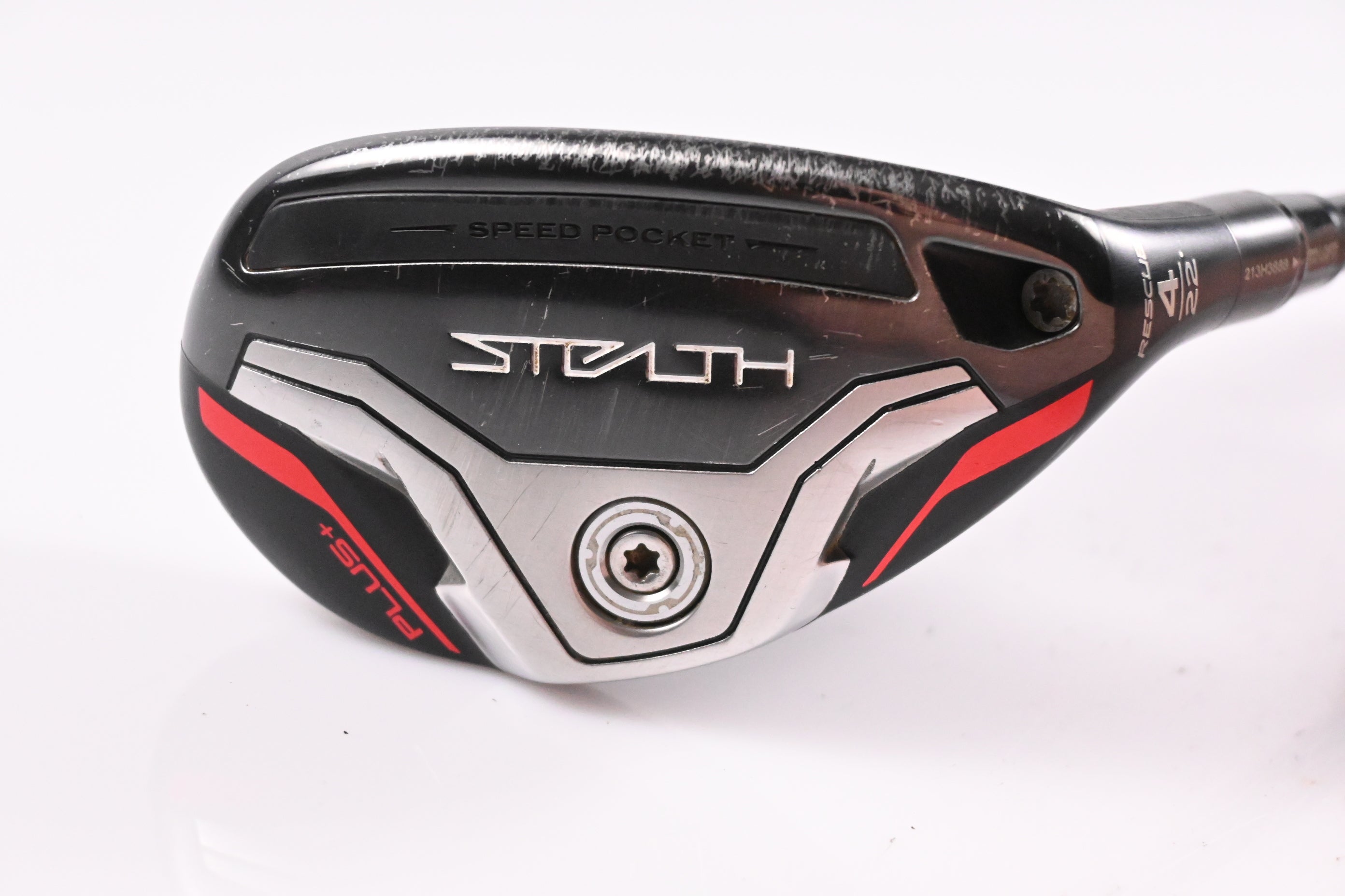 Taylormade Stealth Plus #4 Hybrid / 22 Degree / Regular Flex HZRDUS RDX Smoke 70