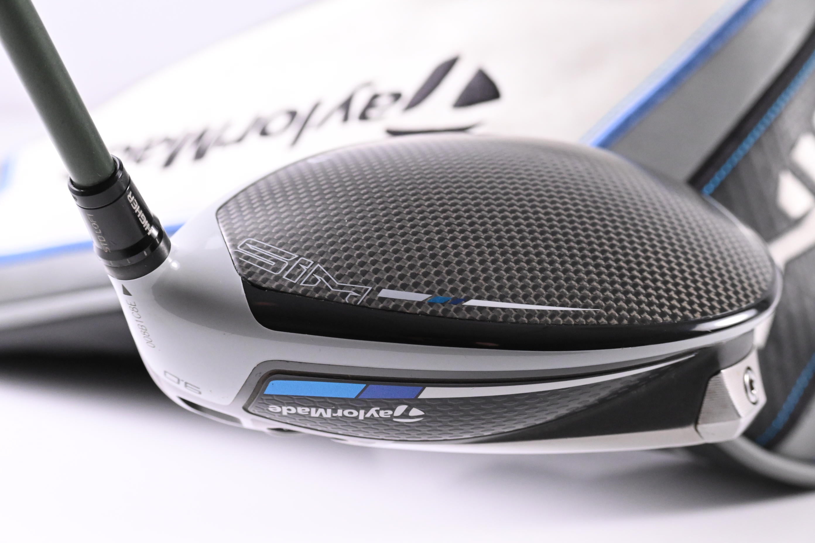 Taylormade SIM Max Driver / 9 Degree / X-Flex Project X Evenflow Green 65 Shaft
