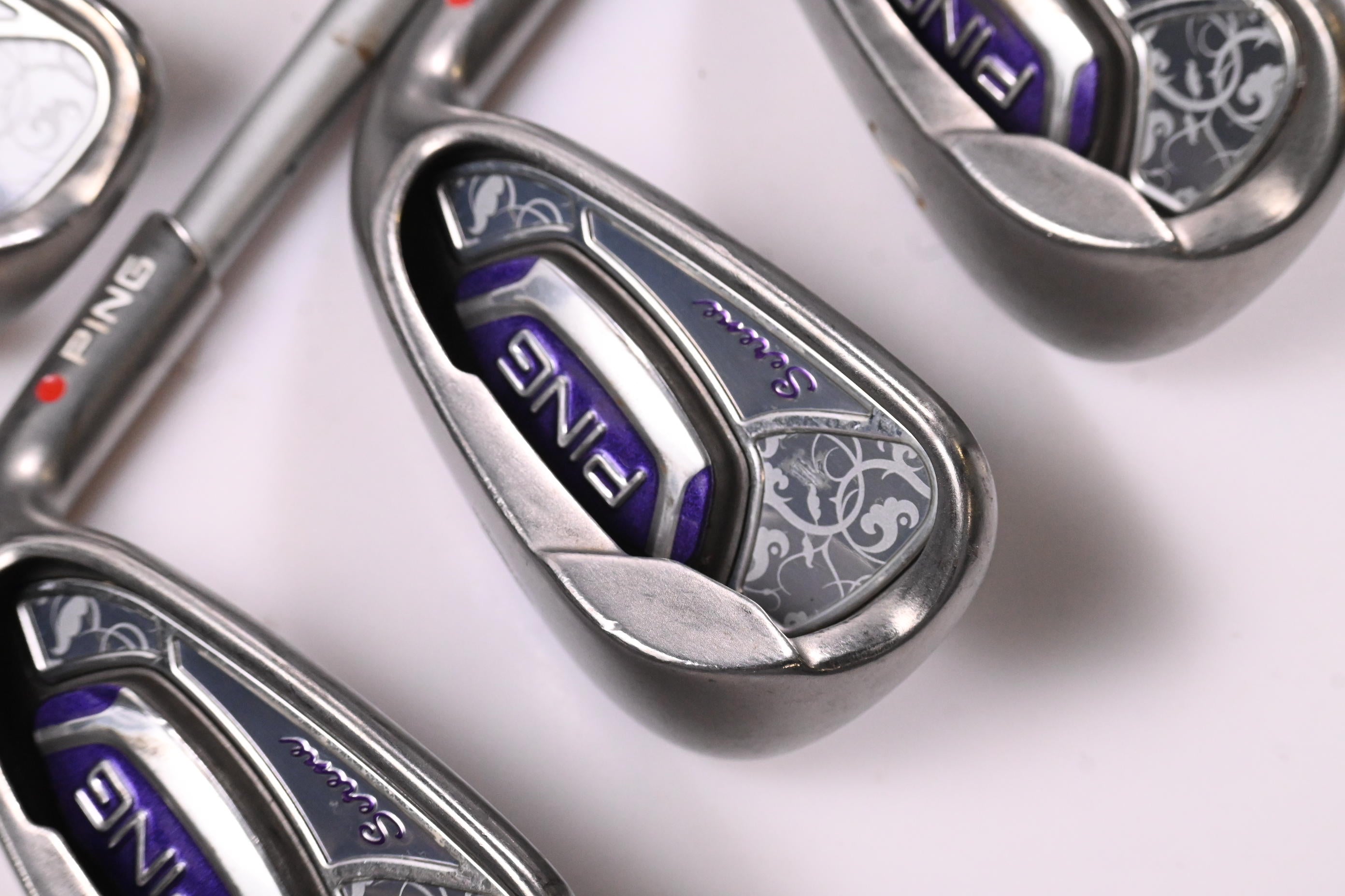 Ladies Ping Serene Combo Irons / 7-PW+SW / Red Dot / Ladies Flex Ping ULT210