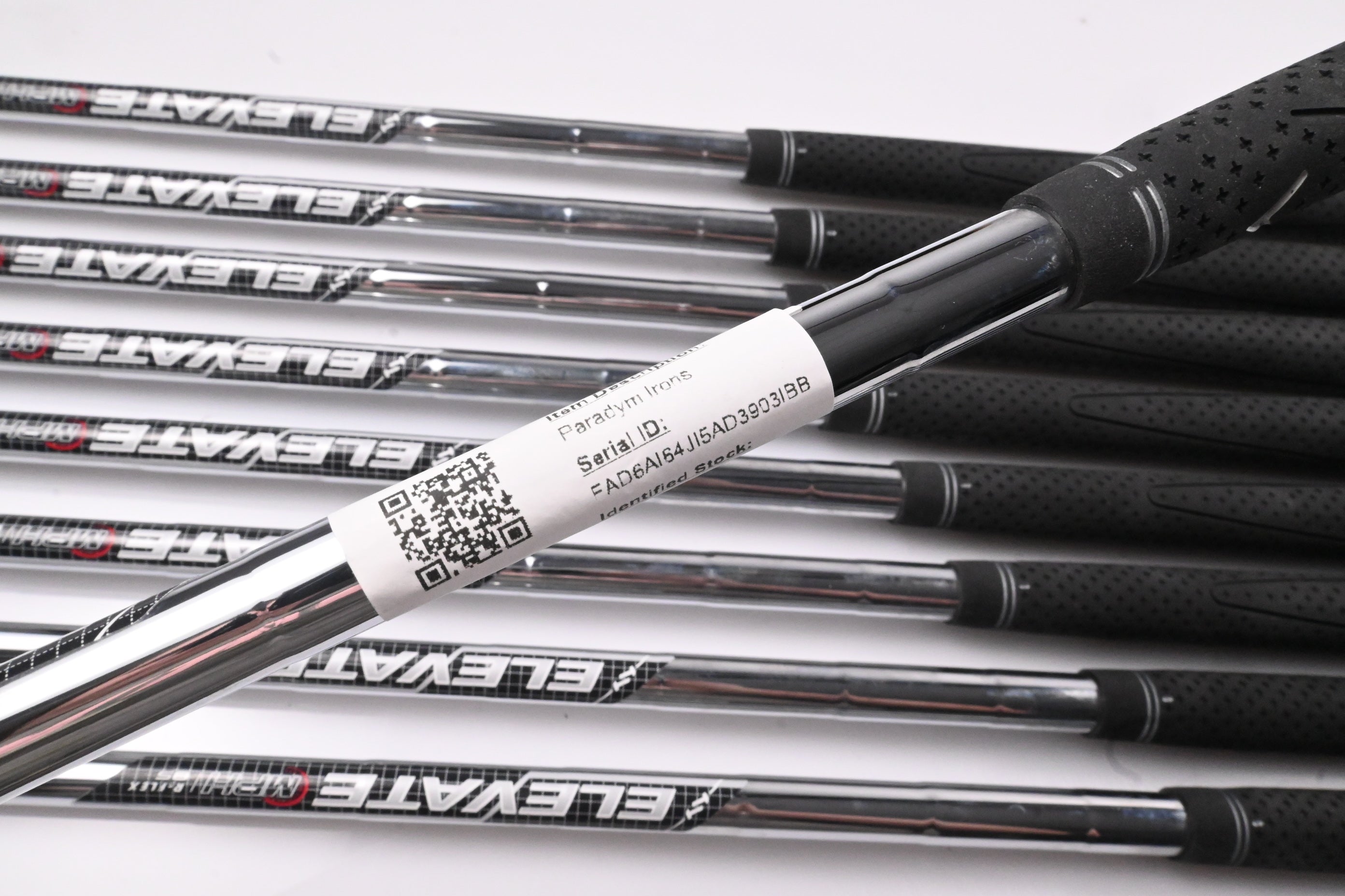 Callaway Paradym Irons / 4-PW+AW+52° / Regular Flex Elevate MPH 85 Shafts