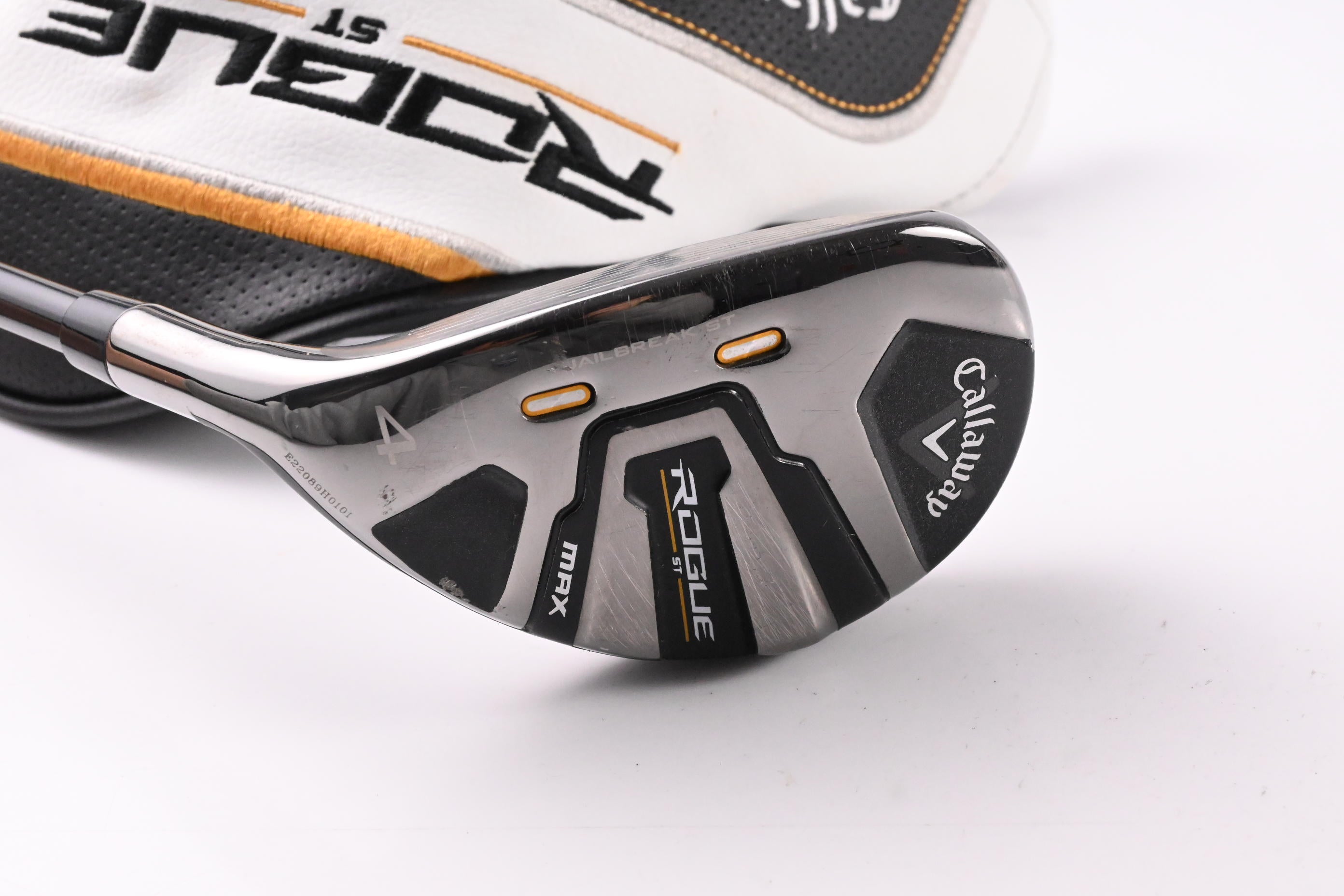 Left Hand Callaway Rogue ST Max #4 Hybrid / 20 Degree / Stiff Flex Tensei AV Blue 75
