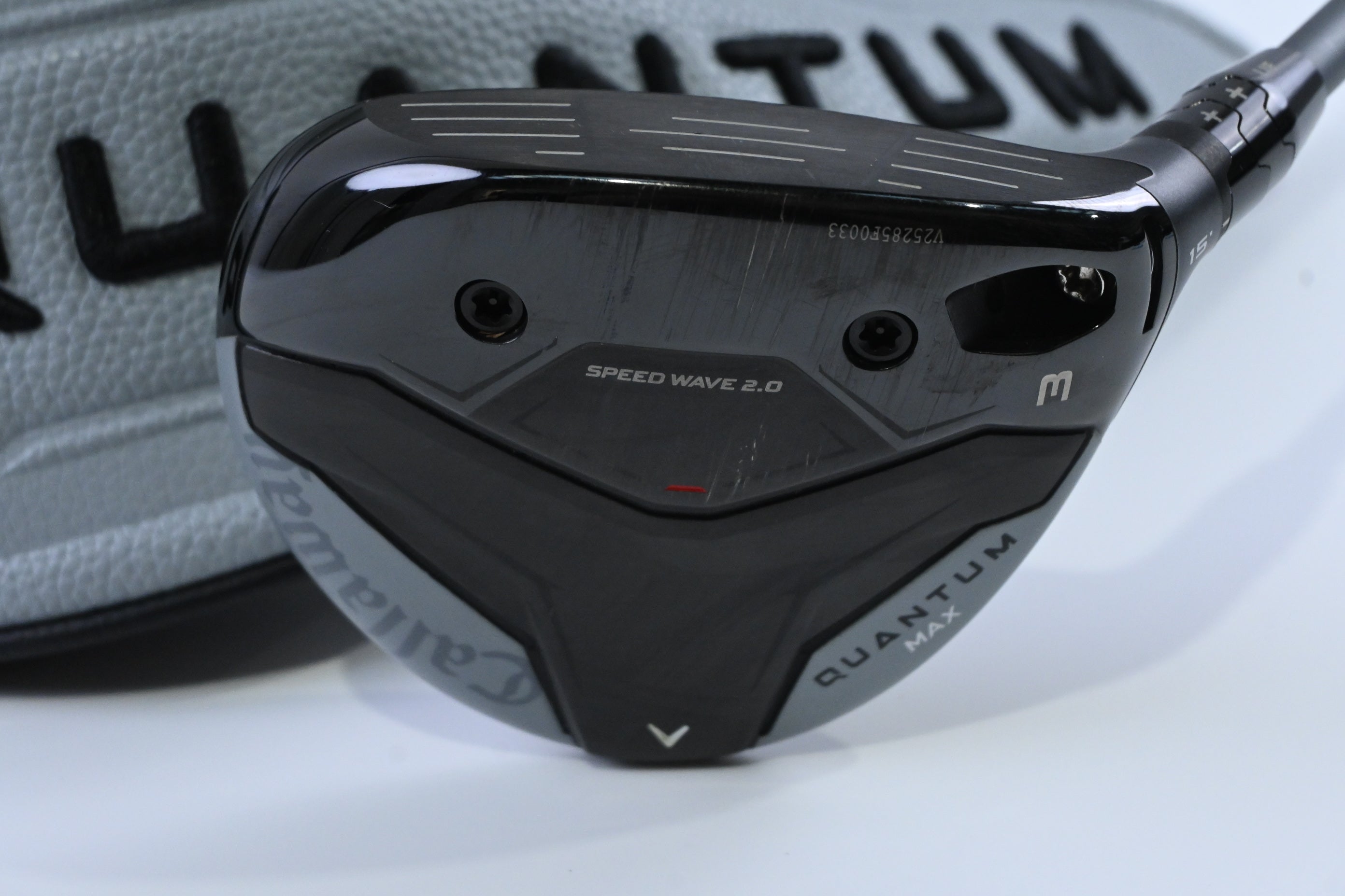 Callaway Quantum Max #3 Wood / 15 Degree / Regular Flex Denali Frost Silver 60