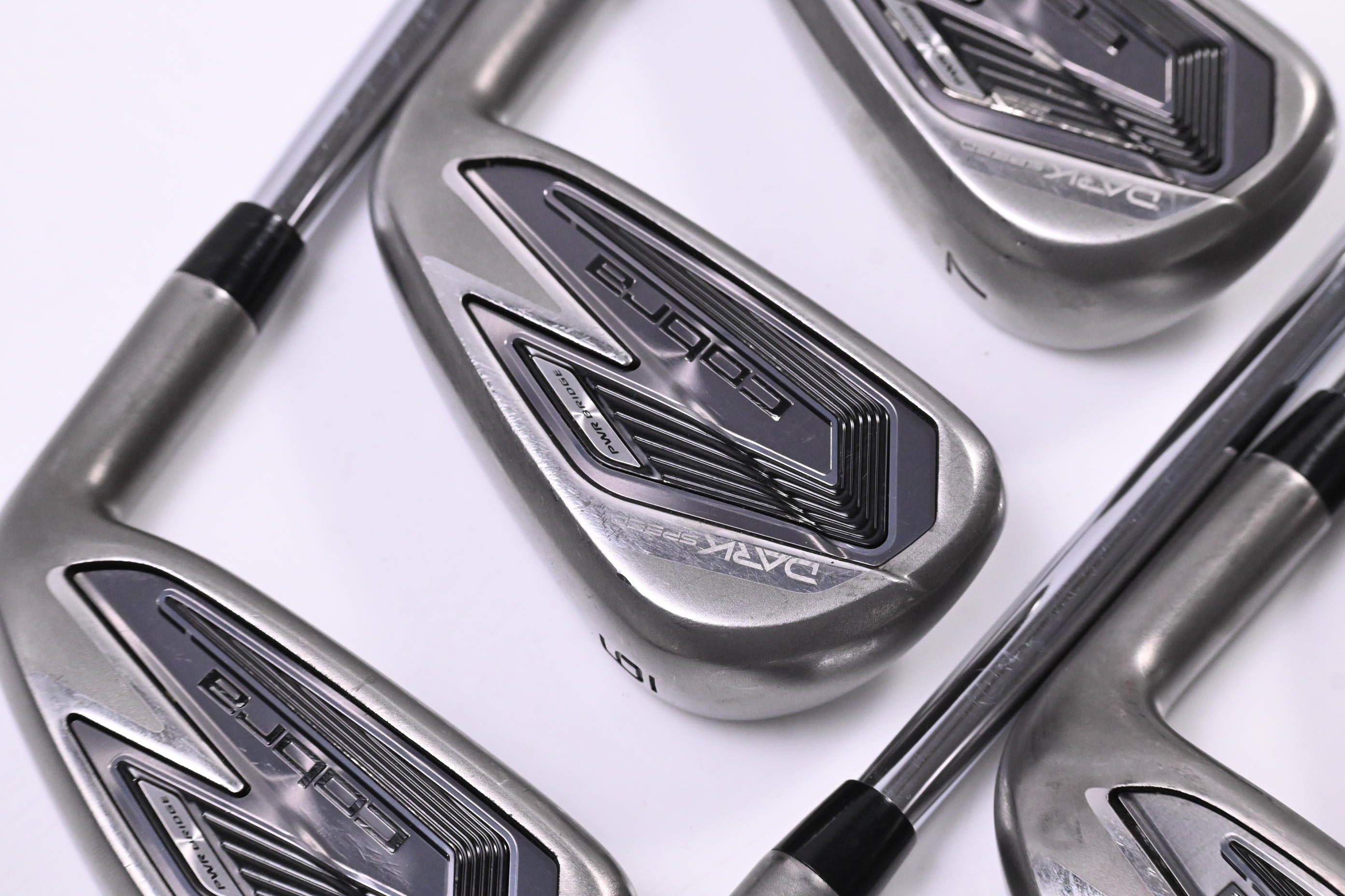 Cobra Darkspeed Irons / 5-PW / Regular Flex KBS Tour Lite Shafts