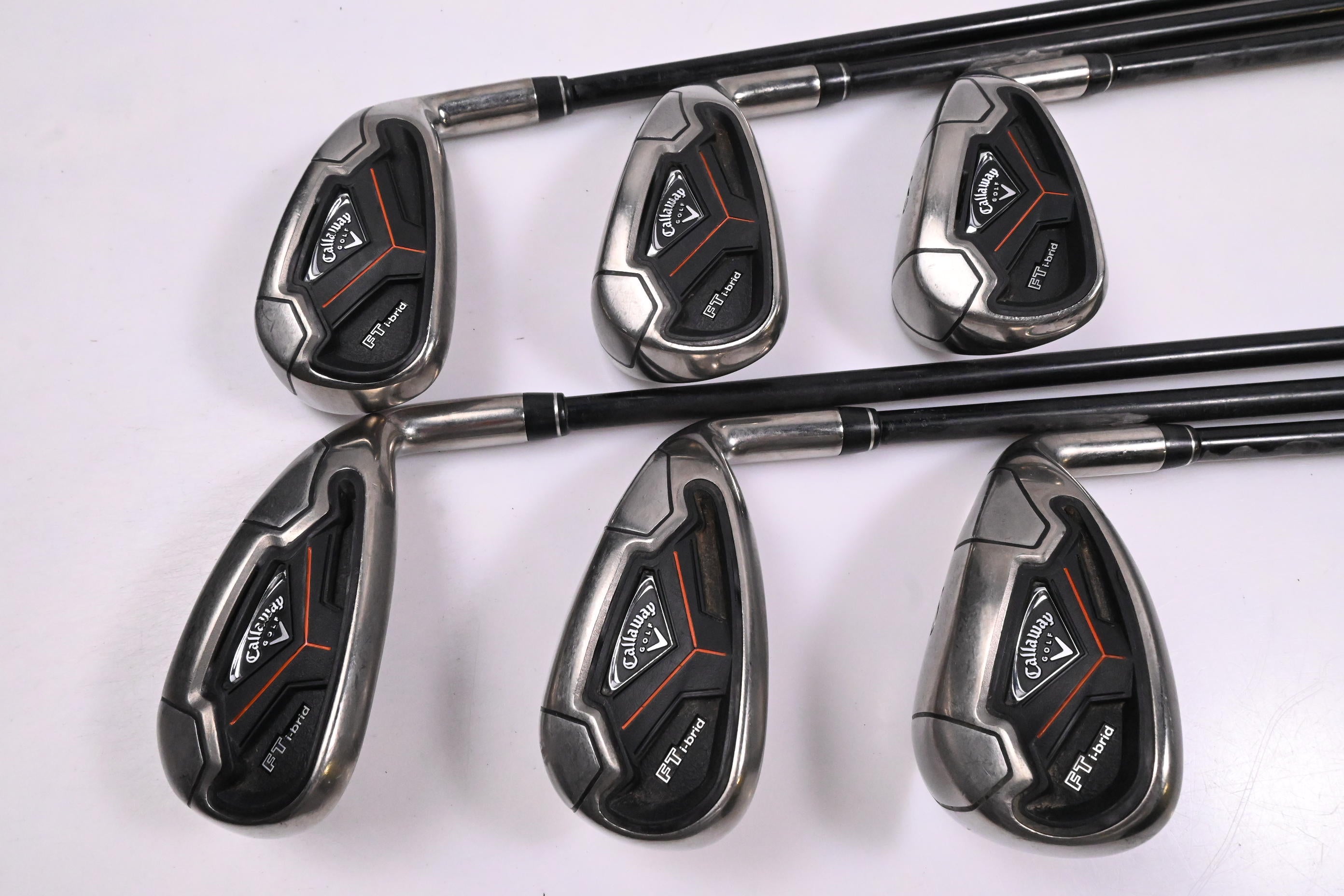 Callaway FT i-Brid Irons / 6-PW+SW / Regular Flex Callaway 75 Shafts