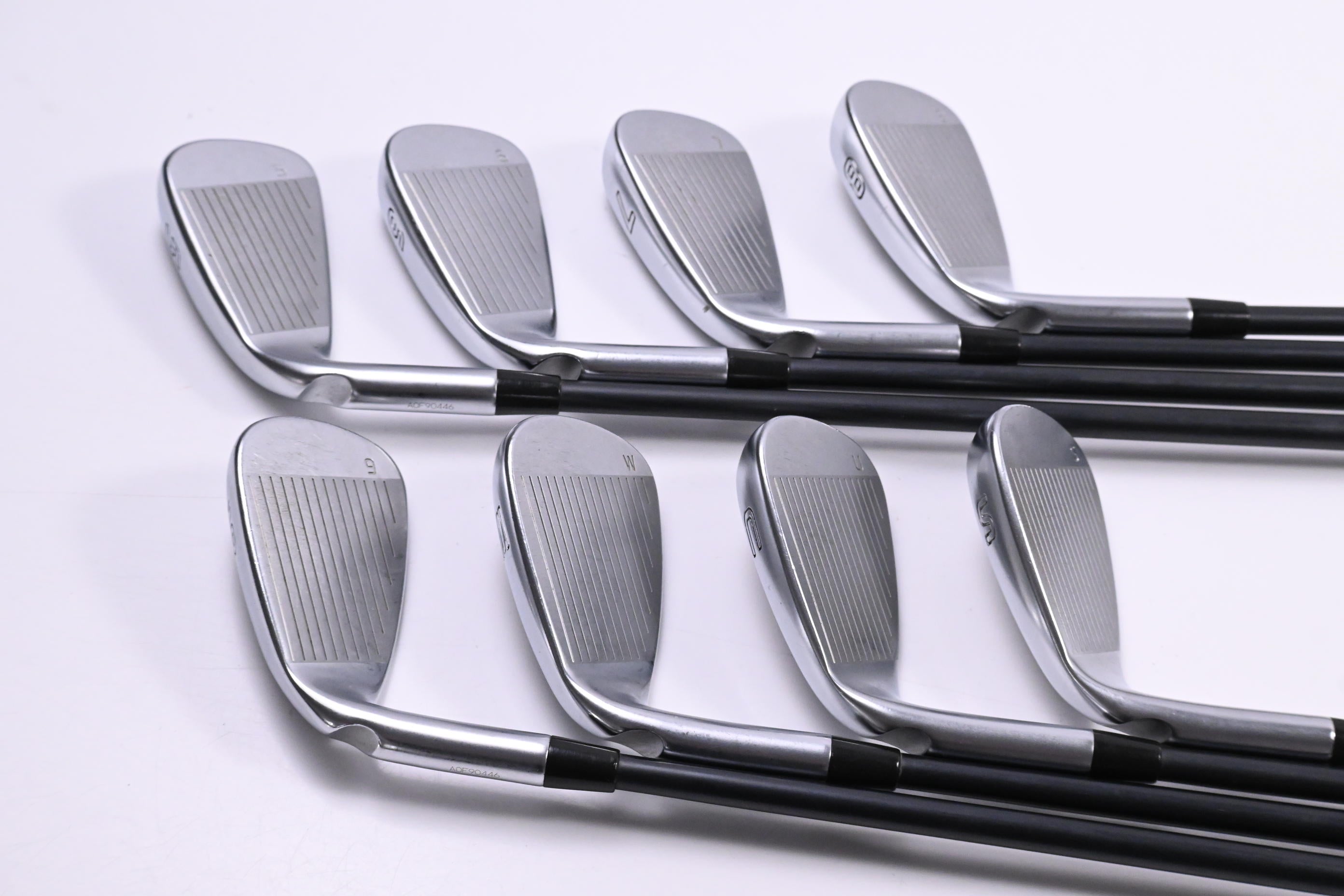 Ping G410 Irons / 5-PW+UW+SW / Green Dot / Senior Flex Ping Alta CB Red AWT