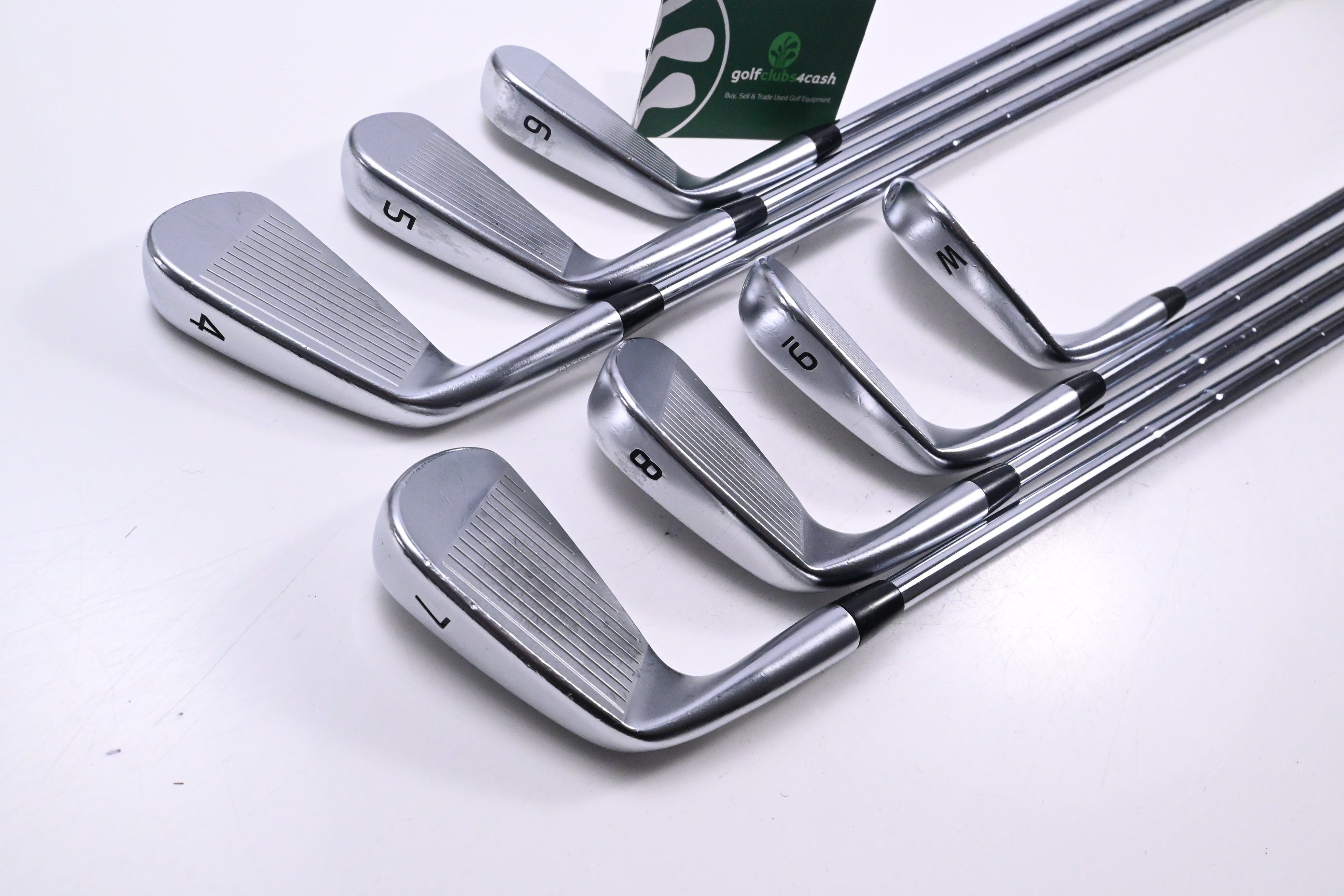 Ping Blueprint Irons / 4-PW / Blue Dot / Stiff Flex Steel Shafts / Power Spec