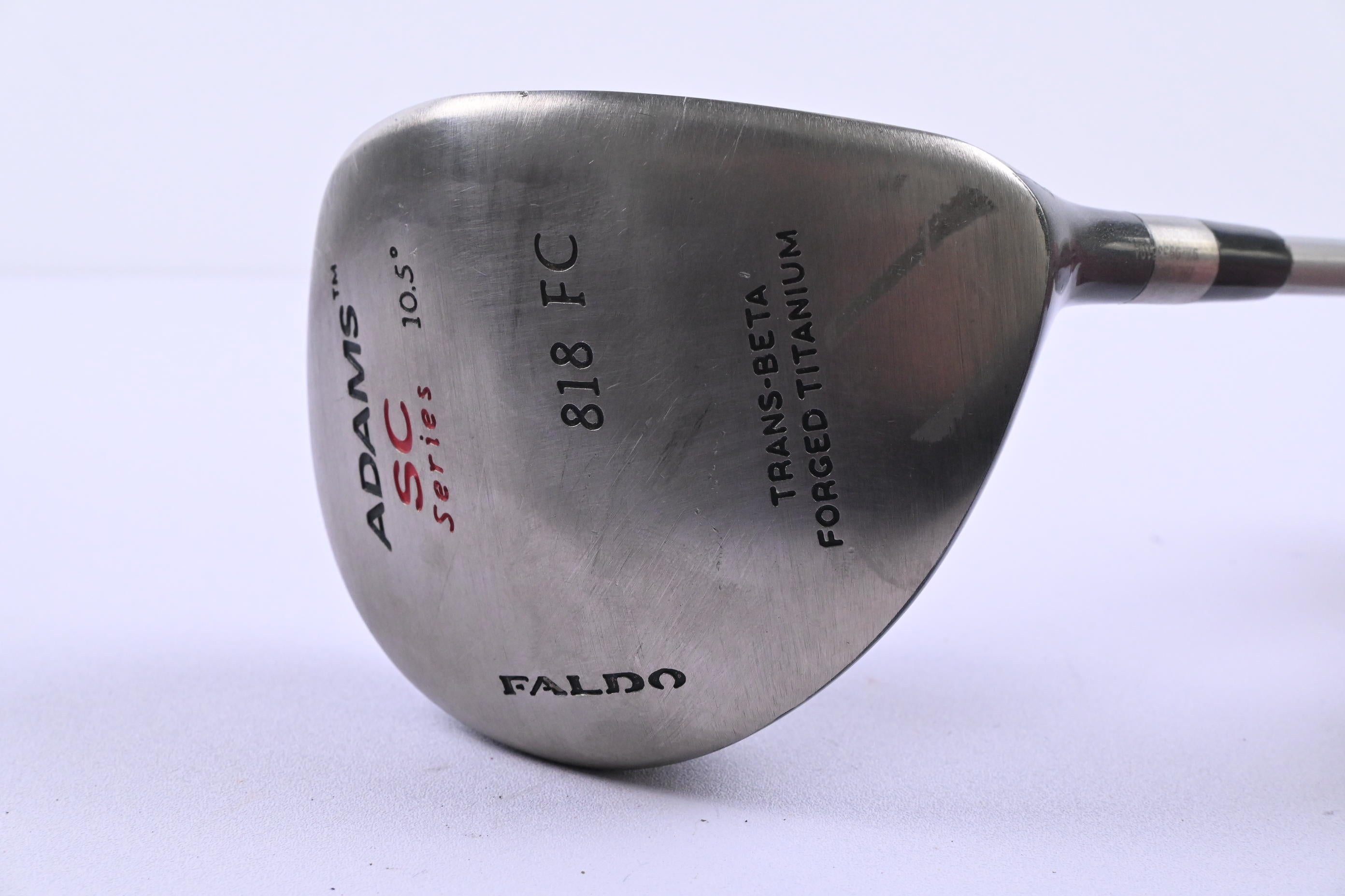 Adams Golf Faldo SC Series 818 Driver / 10.5 Degree / Stiff Flex SuperShaft TCE