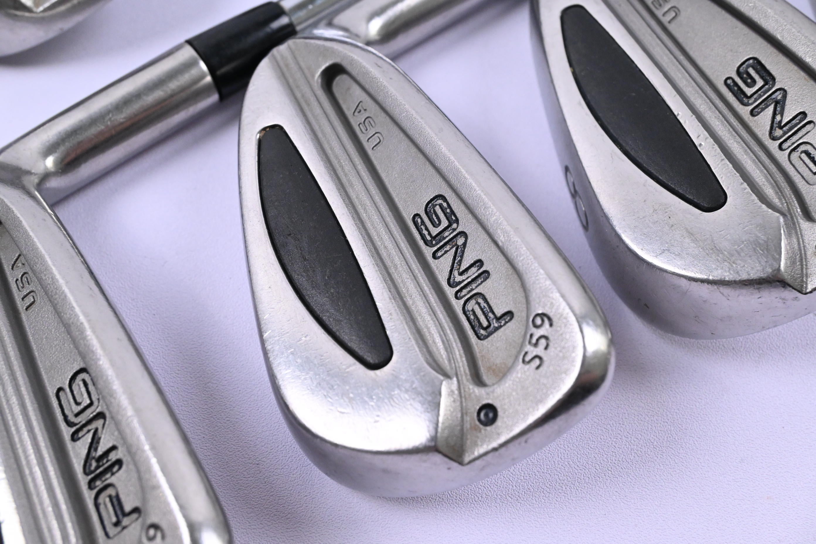 Ping S59 Irons / 3-9i / Black Dot / Regular Flex Steel Shafts