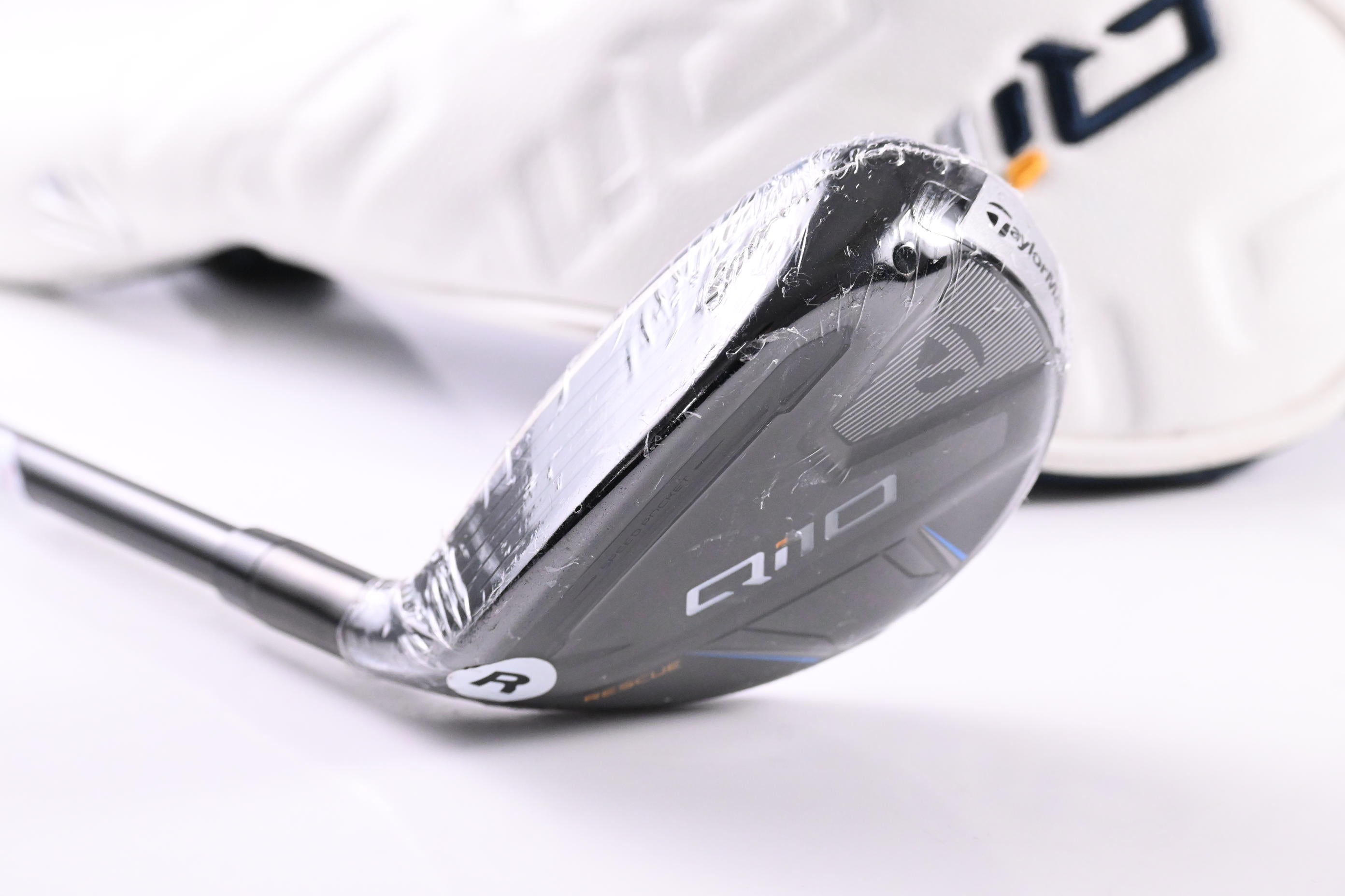 Left Hand Taylormade Qi10 #4 Hybrid / 22 Degree / Regular Flex Ventus TR Blue 6