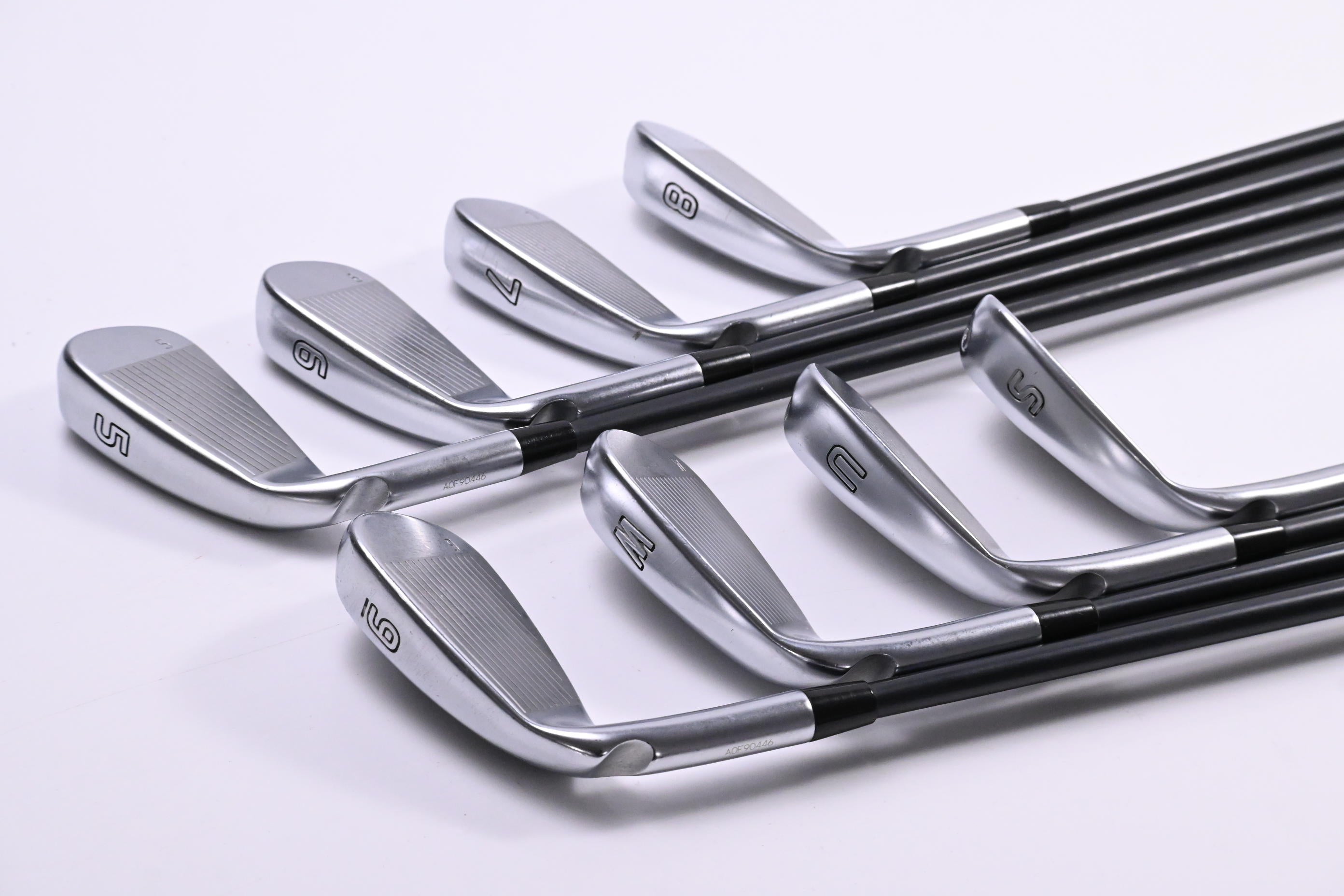 Ping G410 Irons / 5-PW+UW+SW / Green Dot / Senior Flex Ping Alta CB Red AWT