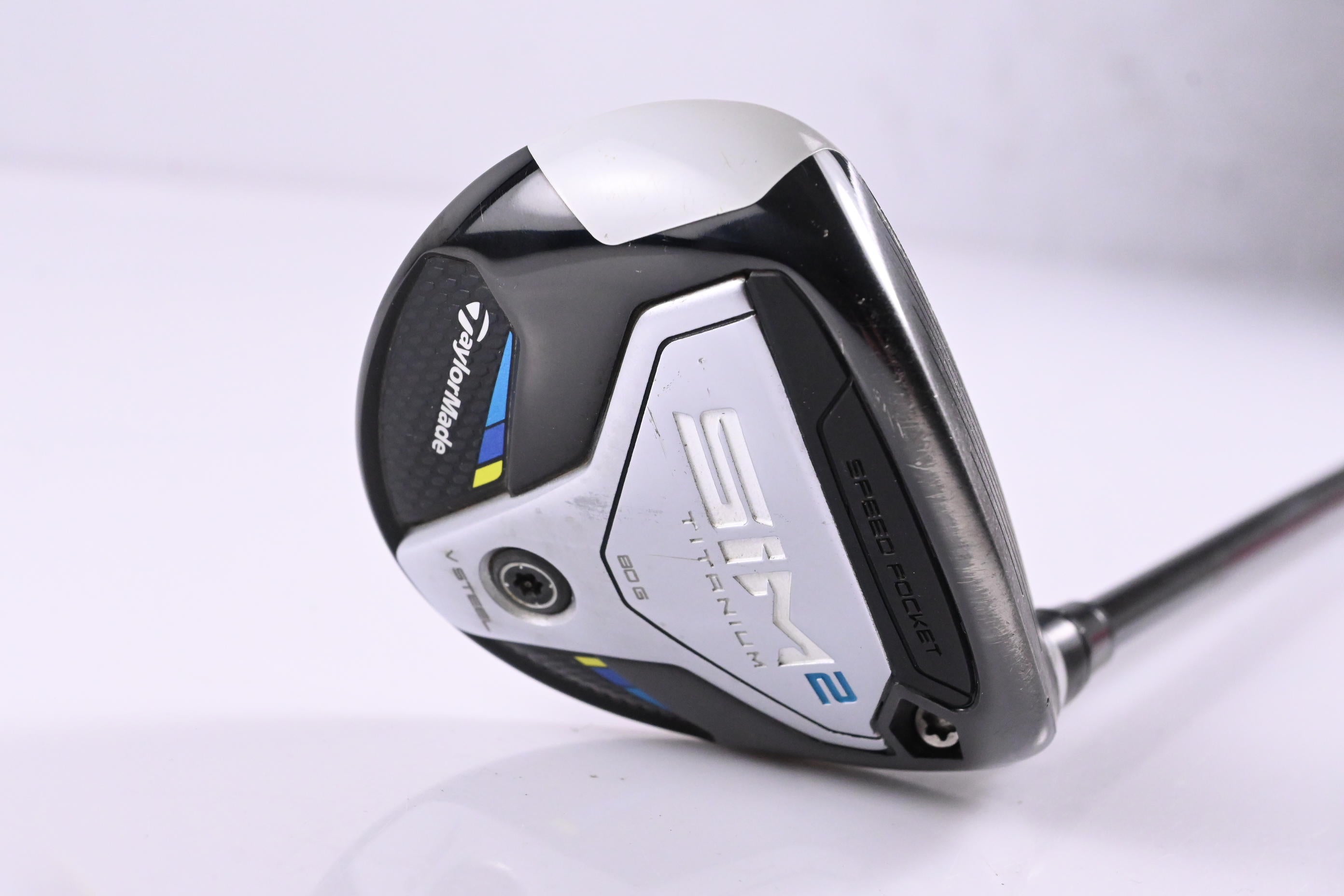 Taylormade SIM2 Ti #5 Wood / 19 Degree / Stiff Flex HZRDUS Smoke Blue RDX 70