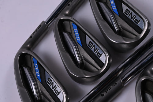 Ping G30 Irons / 5-PW+SW / Black Dot / Regular Flex Ping CFS Distance Shafts