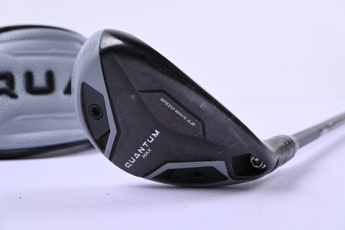 Callaway Quantum Max #5 Hybrid / 24 Degree / Stiff Flex Denali Frost Silver 70
