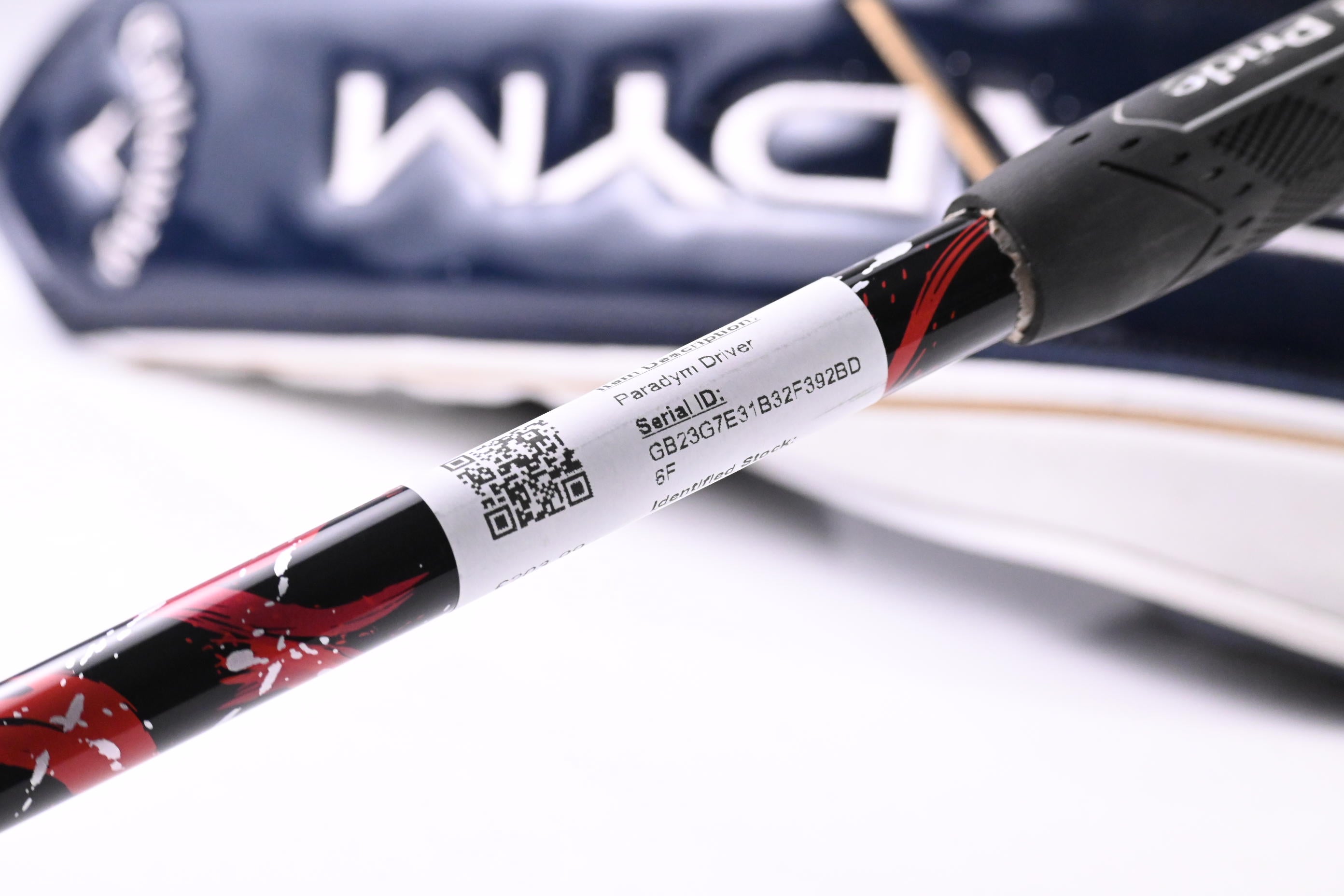 Callaway Paradym Driver / 10.5 Degree / X-Flex Kai'li Red 60 Shaft