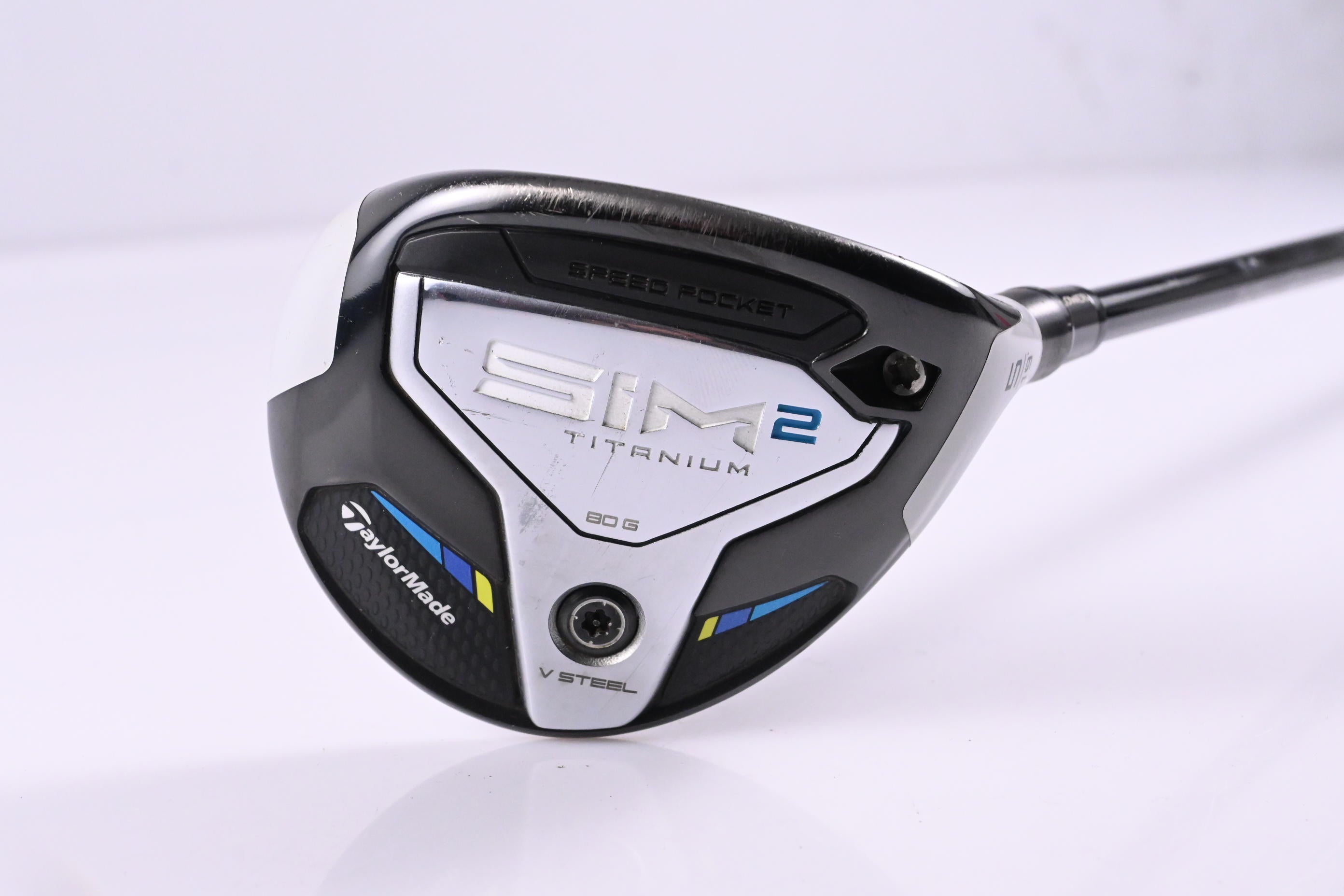 Taylormade SIM2 Ti #5 Wood / 19 Degree / Stiff Flex HZRDUS Smoke Blue RDX 70